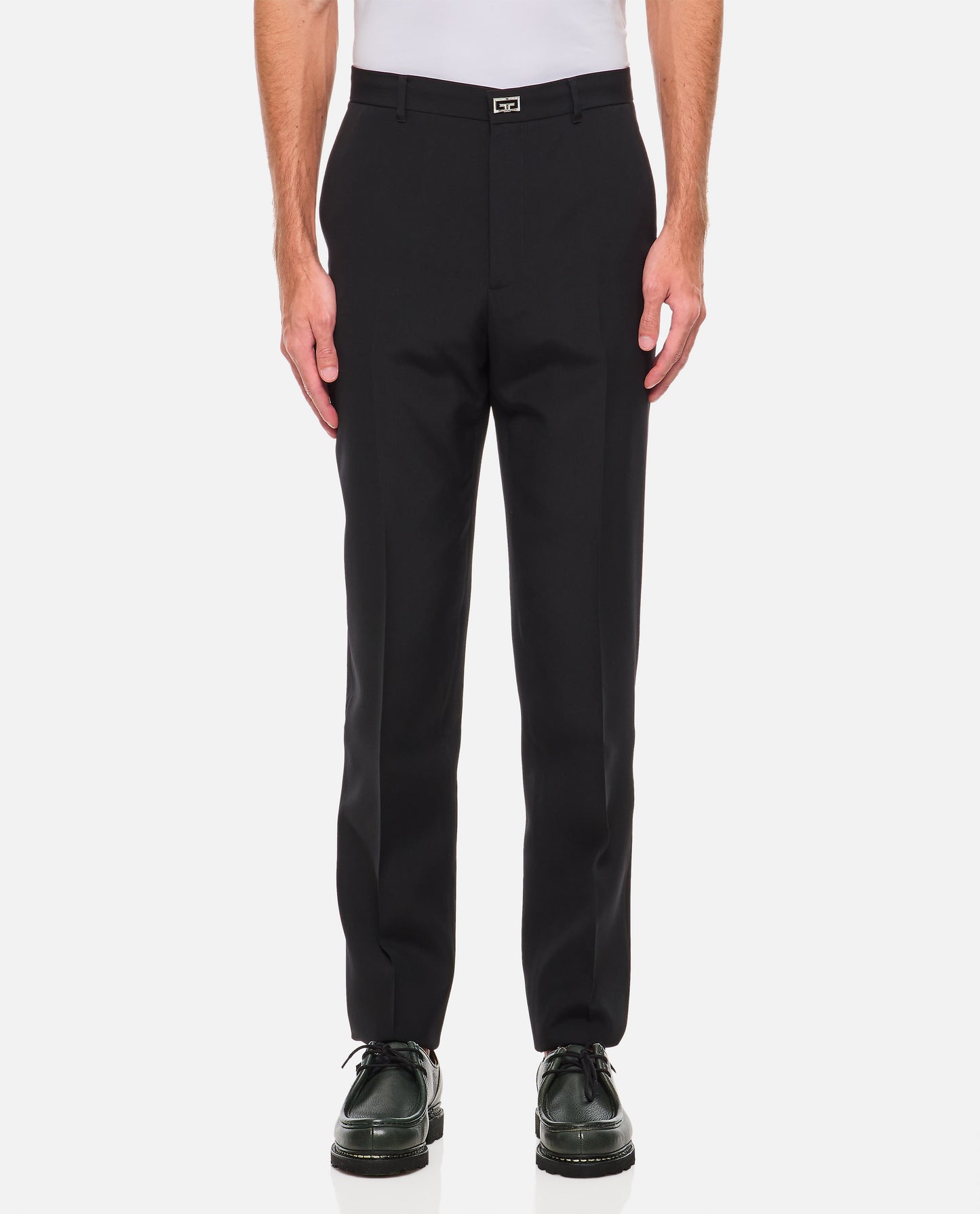 Givenchy Men New Metal Detail Pants GIVENCHY