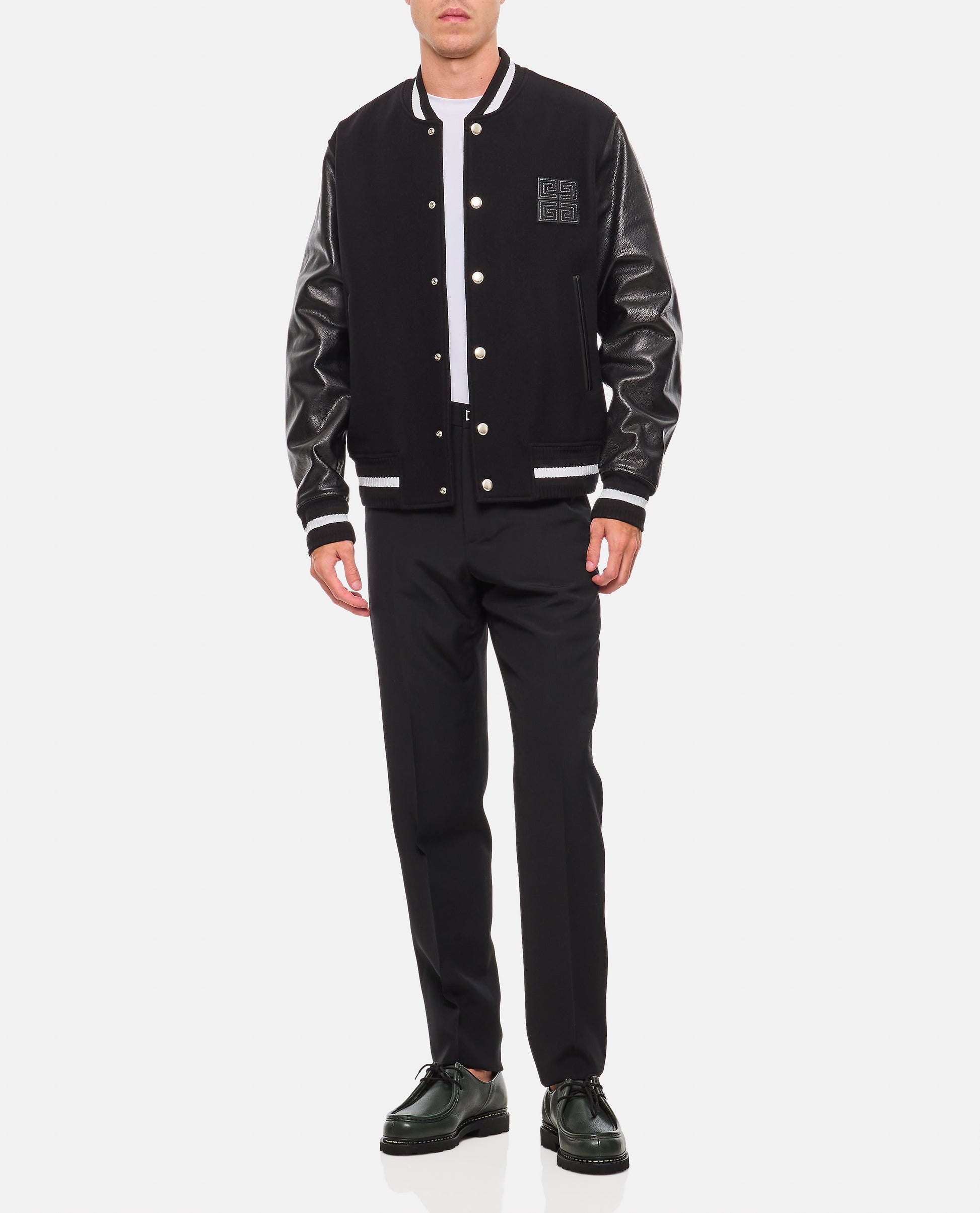 Givenchy Men New Metal Detail Pants GIVENCHY