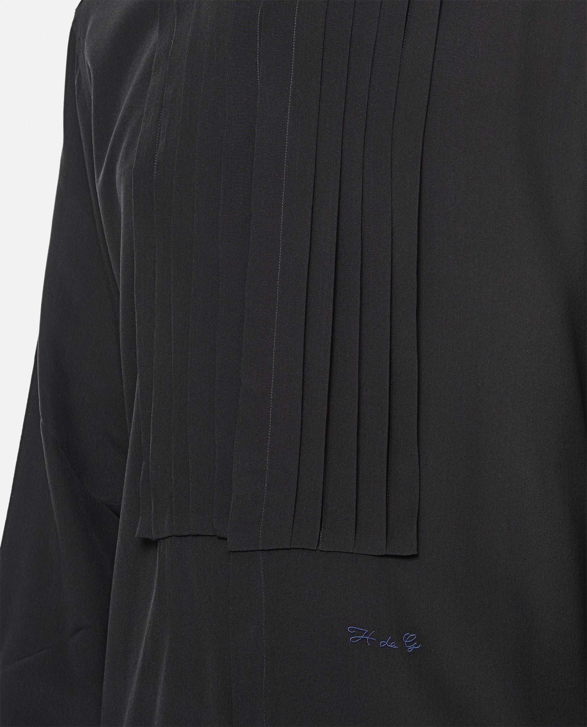 Givenchy Men Boxy Shirt Pleated GIVENCHY