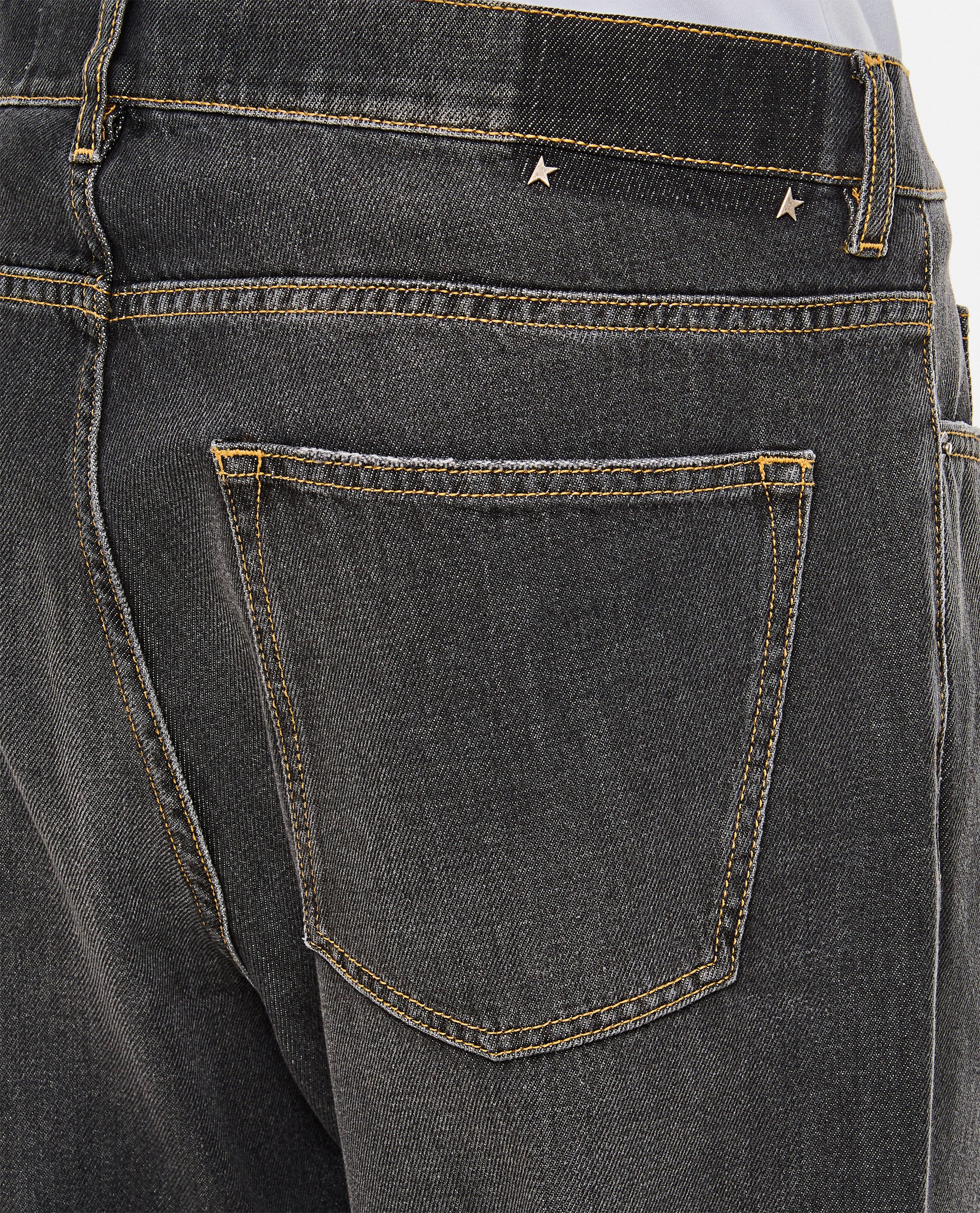 Golden Goose Men Golden M's Pant Cory Loose Skate Medium Washed Denim GOLDEN GOOSE