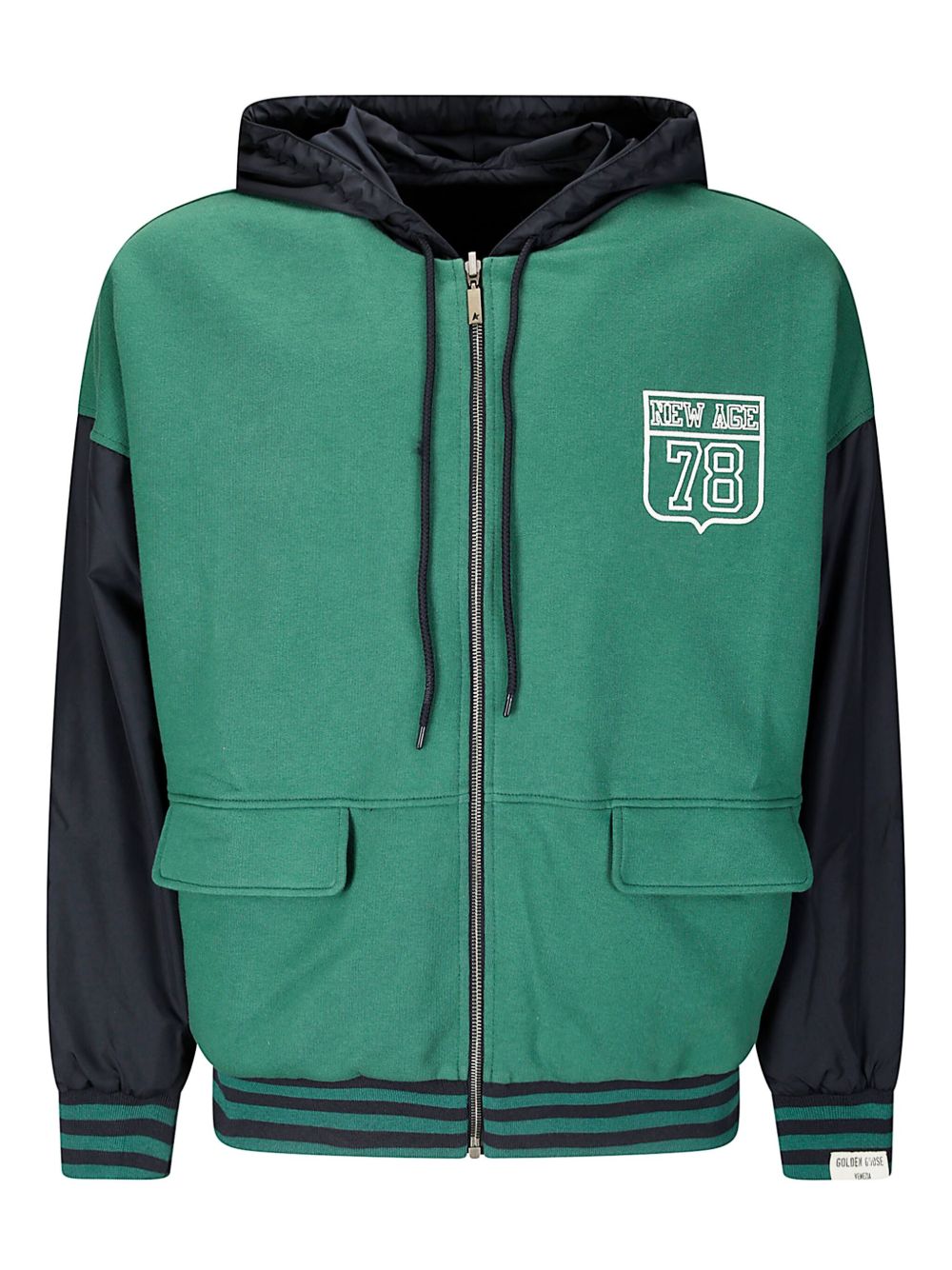 Golden Goose Men Organic Cotton Reversbile Hoodie GOLDEN GOOSE
