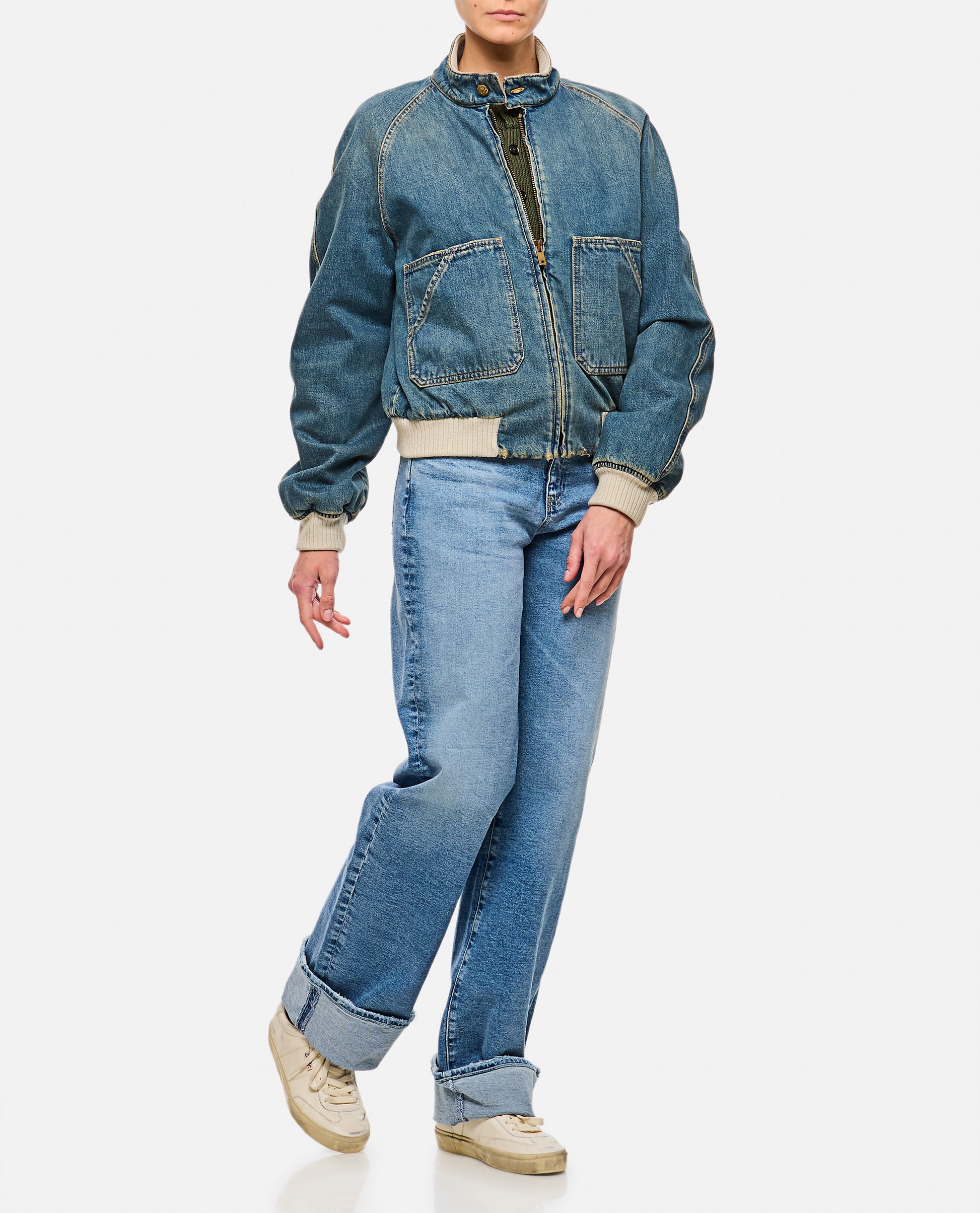 Golden Goose Women Golden W's Slim Bomber GOLDEN GOOSE