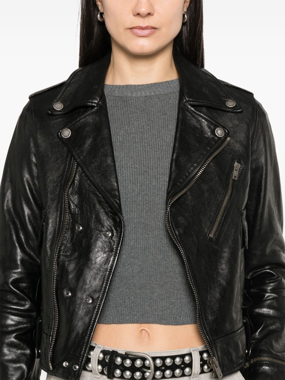 Golden Goose Women Leather Jacket GOLDEN GOOSE