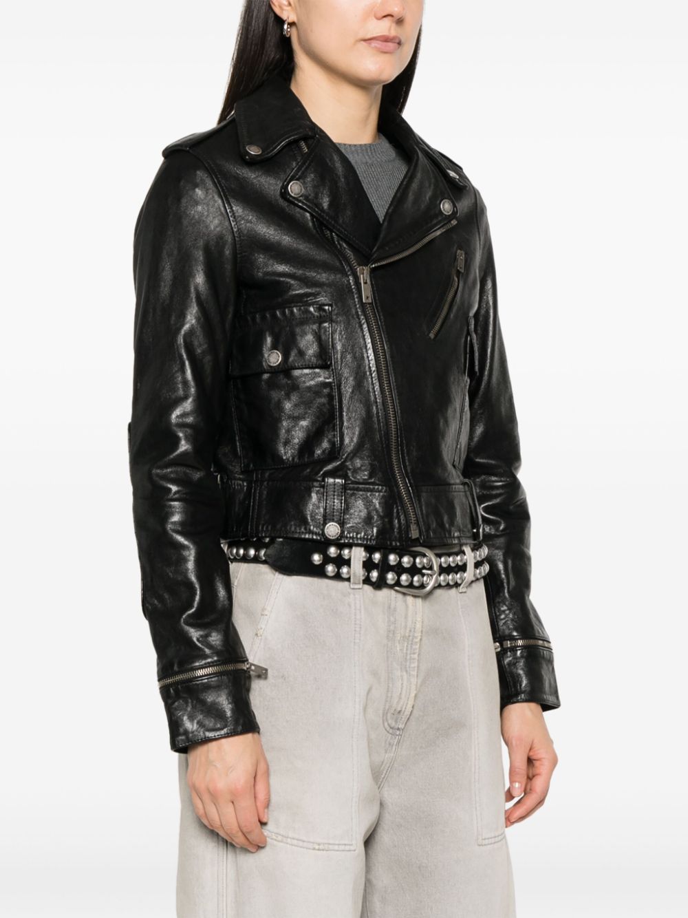 Golden Goose Women Leather Jacket GOLDEN GOOSE