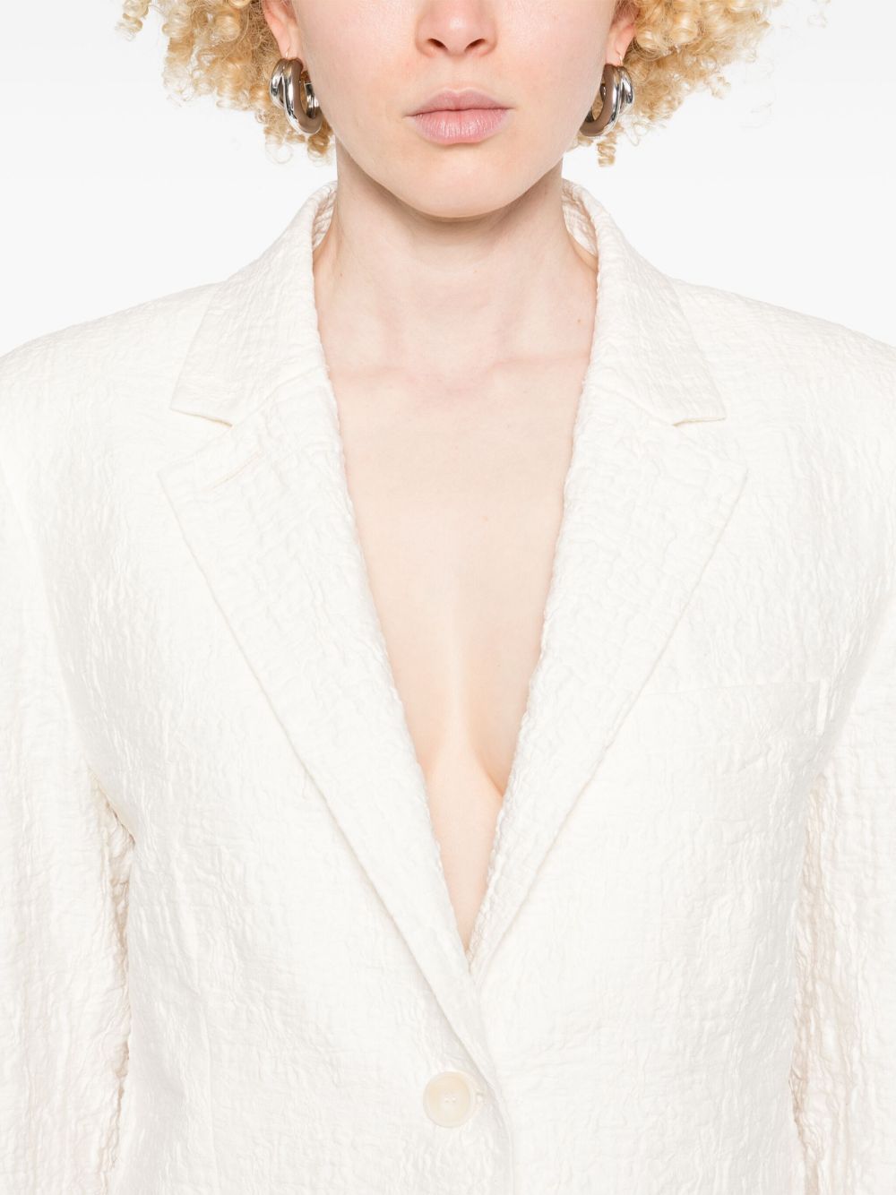 Harris Wharf London Women Cotton Blend Blazer Jacket HARRIS WHARF LONDON