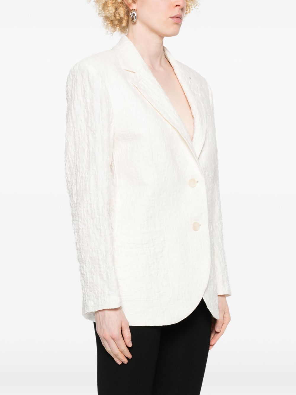 Harris Wharf London Women Cotton Blend Blazer Jacket HARRIS WHARF LONDON
