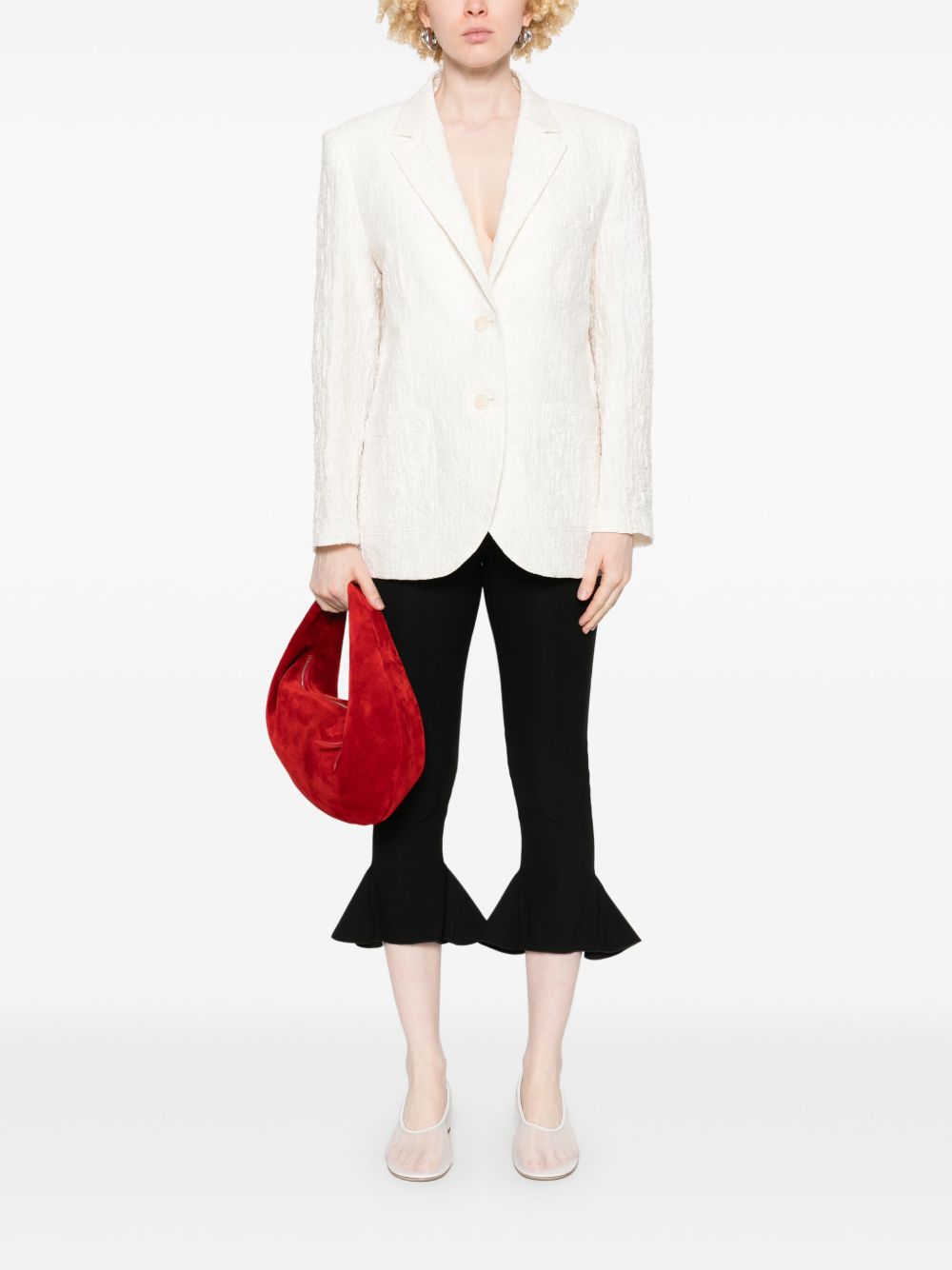 Harris Wharf London Women Cotton Blend Blazer Jacket HARRIS WHARF LONDON