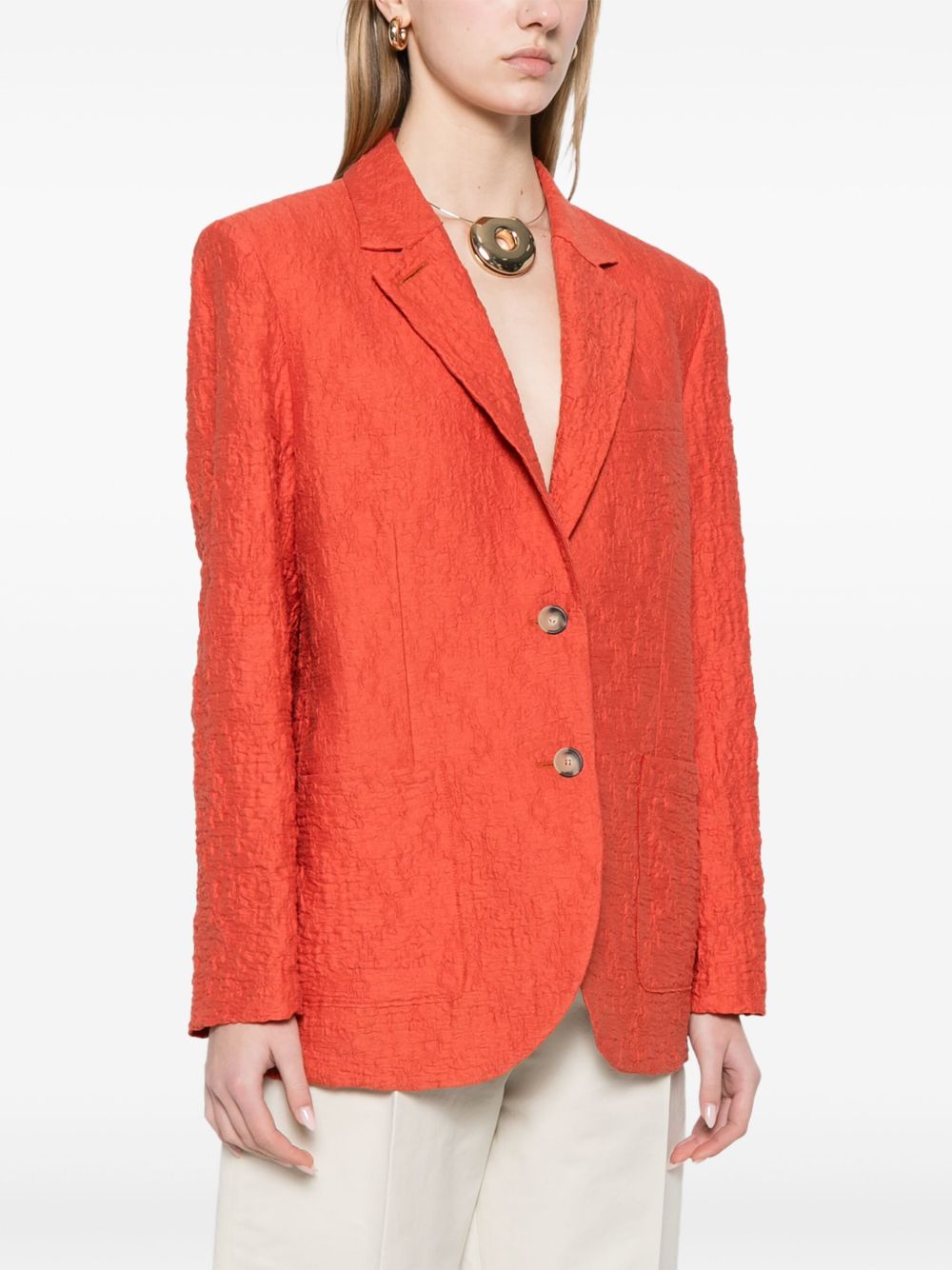 Harris Wharf London Women Cotton Blend Blazer Jacket