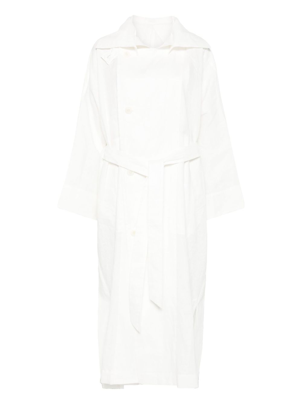 Issey Miyake Women Long Coat ISSEY MIYAKE