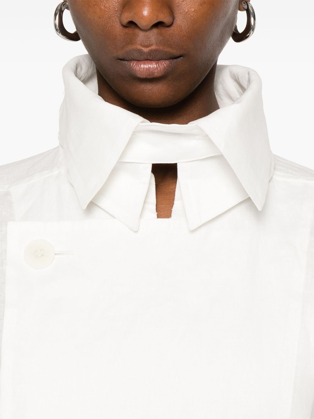 Issey Miyake Women Long Coat ISSEY MIYAKE