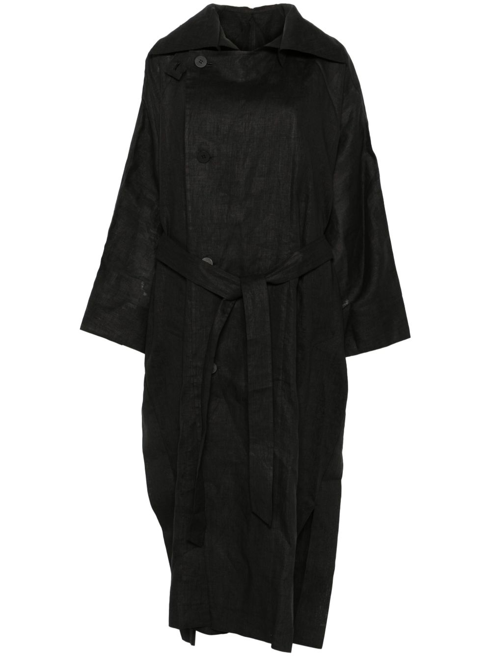 Issey Miyake Women Long Coat ISSEY MIYAKE
