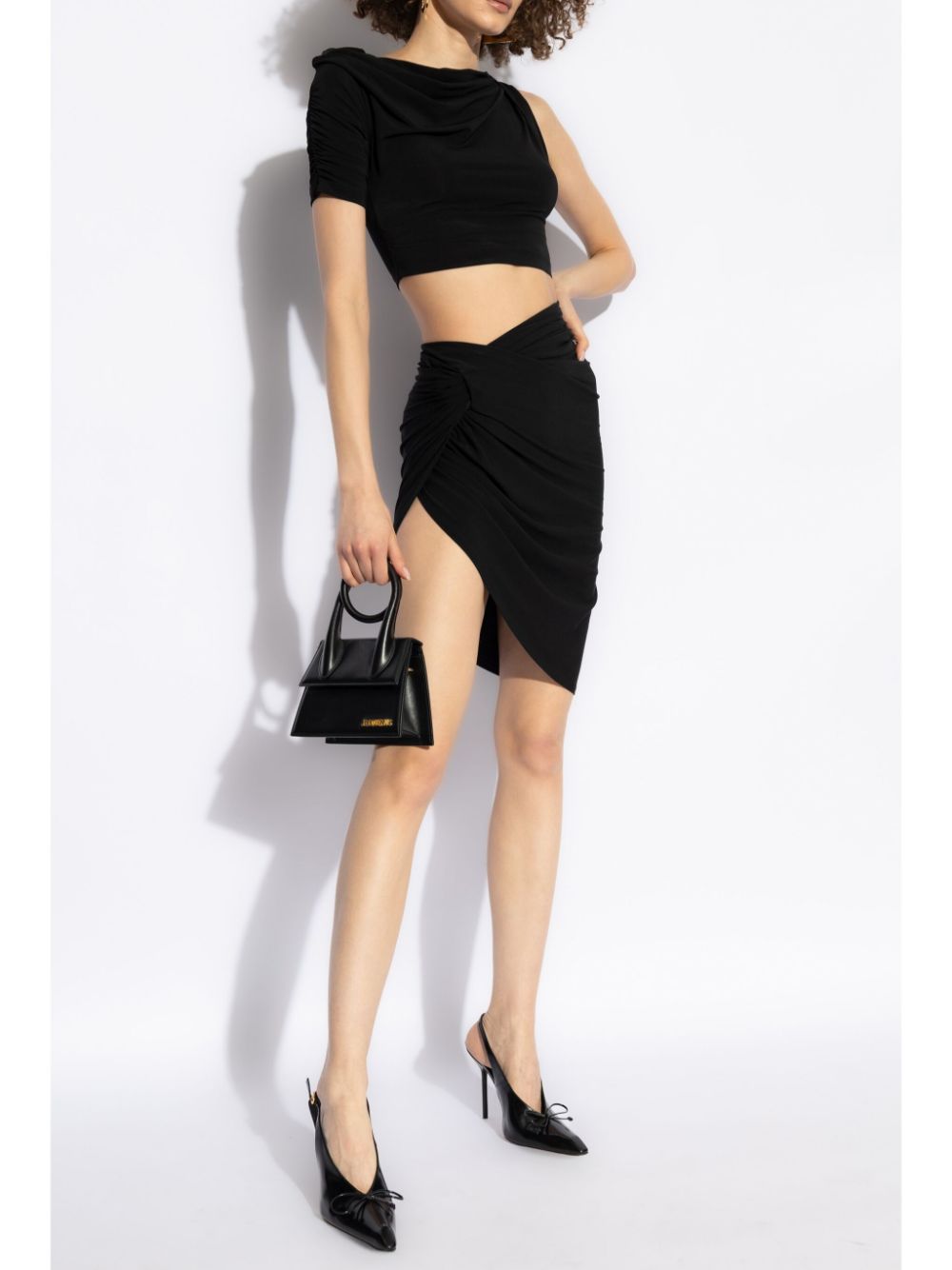 Jacquemus Women La Mini Jupe Drapeado Skirt JACQUEMUS