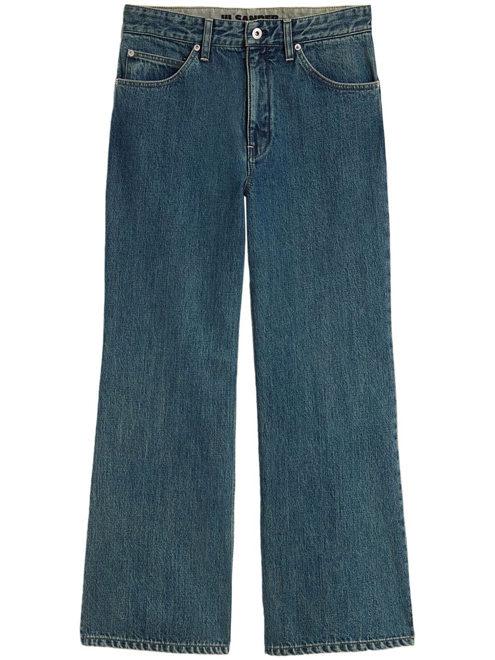 Jil Sander Women Denim Wide-Leg Jeans JIL SANDER