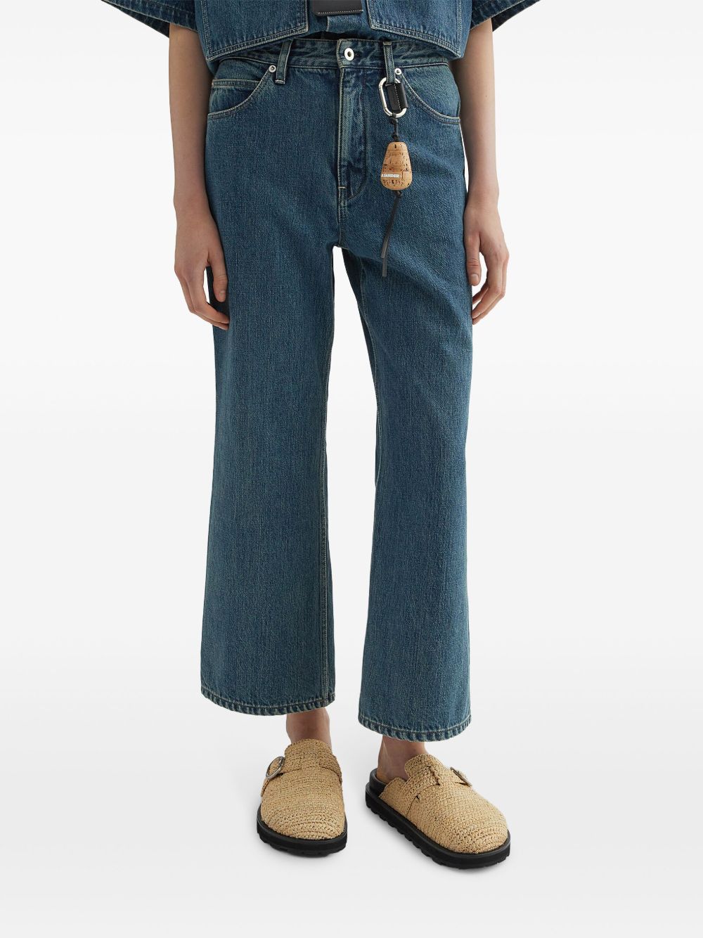 Jil Sander Women Denim Wide-Leg Jeans JIL SANDER