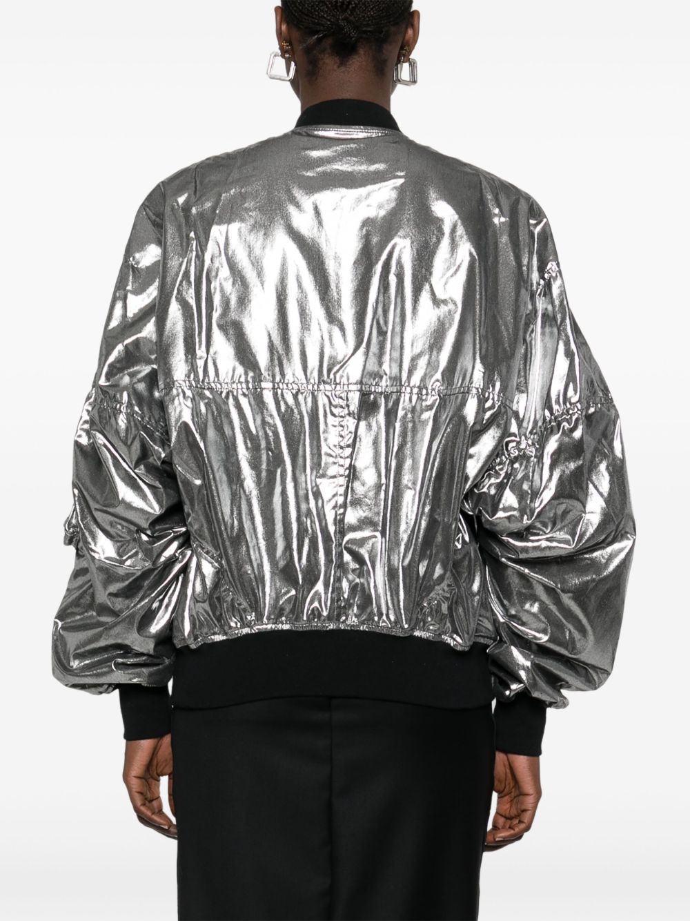 Junya Watanabe Women Metallic Effect Bomber Jacket JUNYA WATANABE