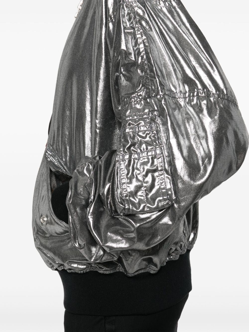 Junya Watanabe Women Metallic Effect Bomber Jacket JUNYA WATANABE