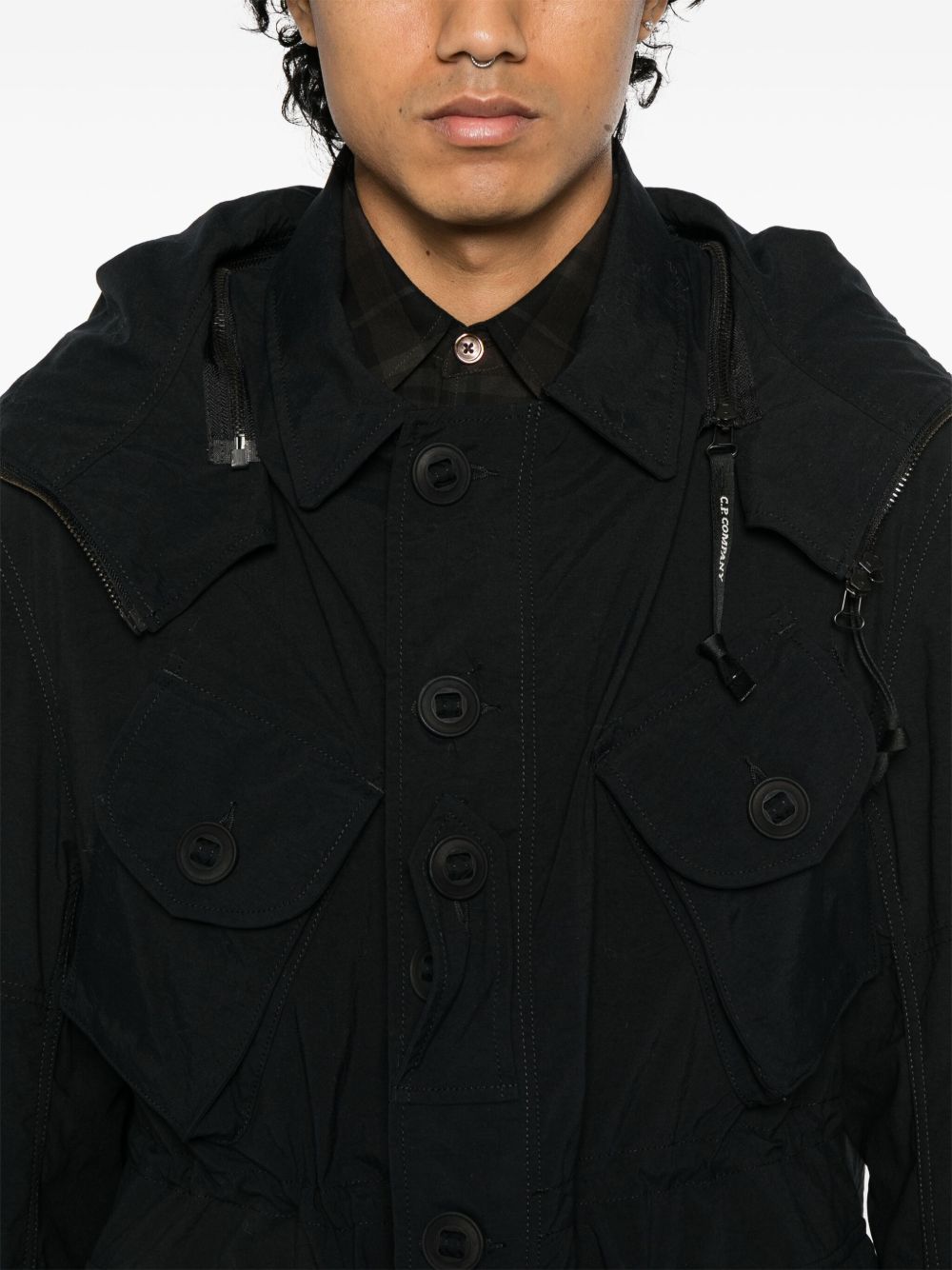 Junya Watanabe Men Nylon Parka Coat JUNYA WATANABE