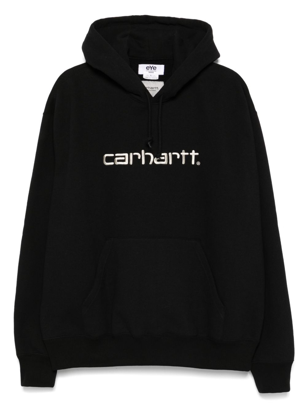 Junya Watanabe Men Printed Cotton Hoodie