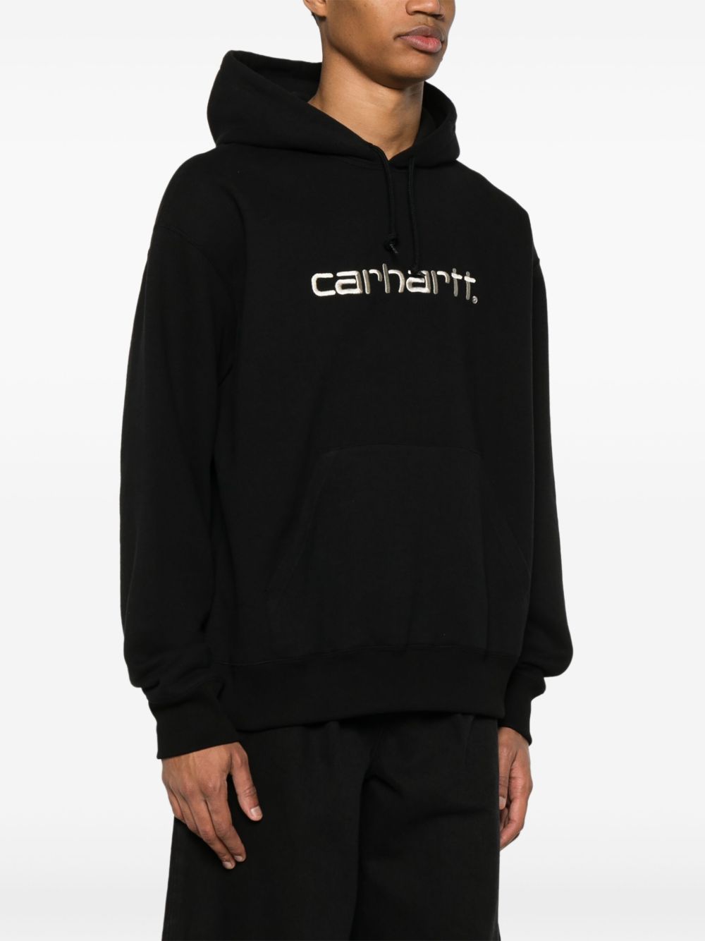 Junya Watanabe Men Printed Cotton Hoodie