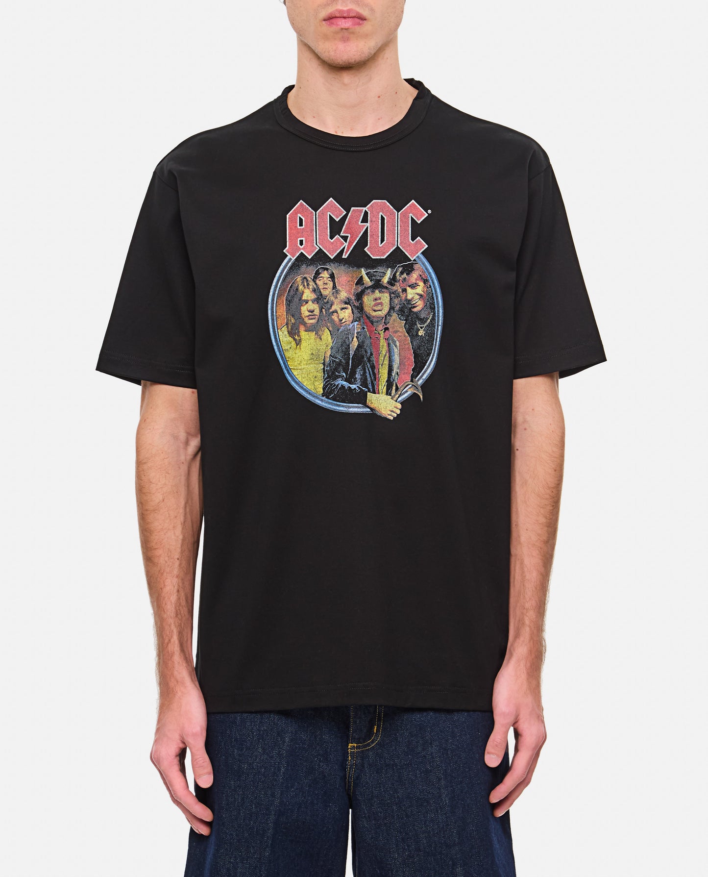 Junya Watanabe Men Ac/Dc Printed T-Shirt JUNYA WATANABE