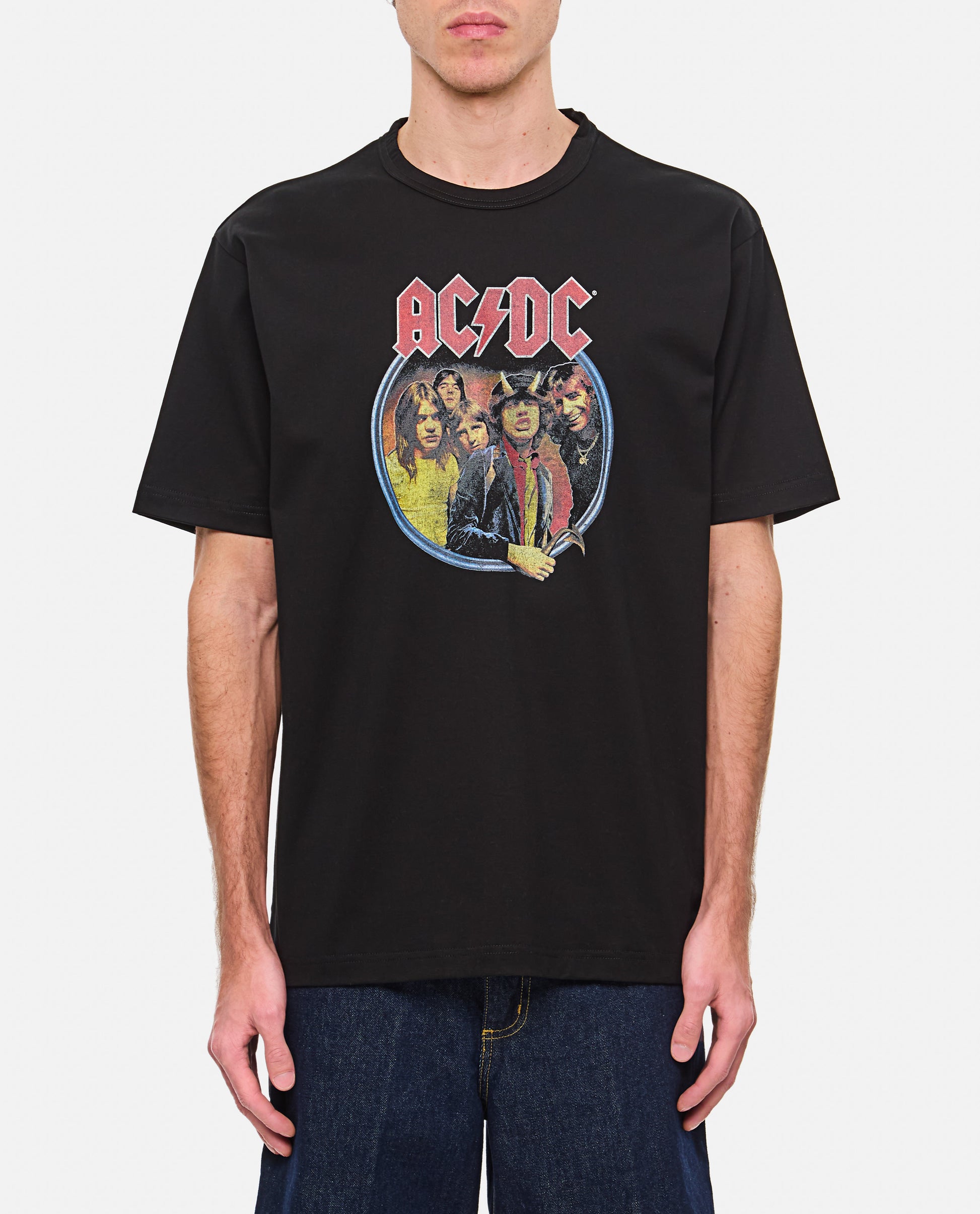 Junya Watanabe Men Ac/Dc Printed T-Shirt JUNYA WATANABE