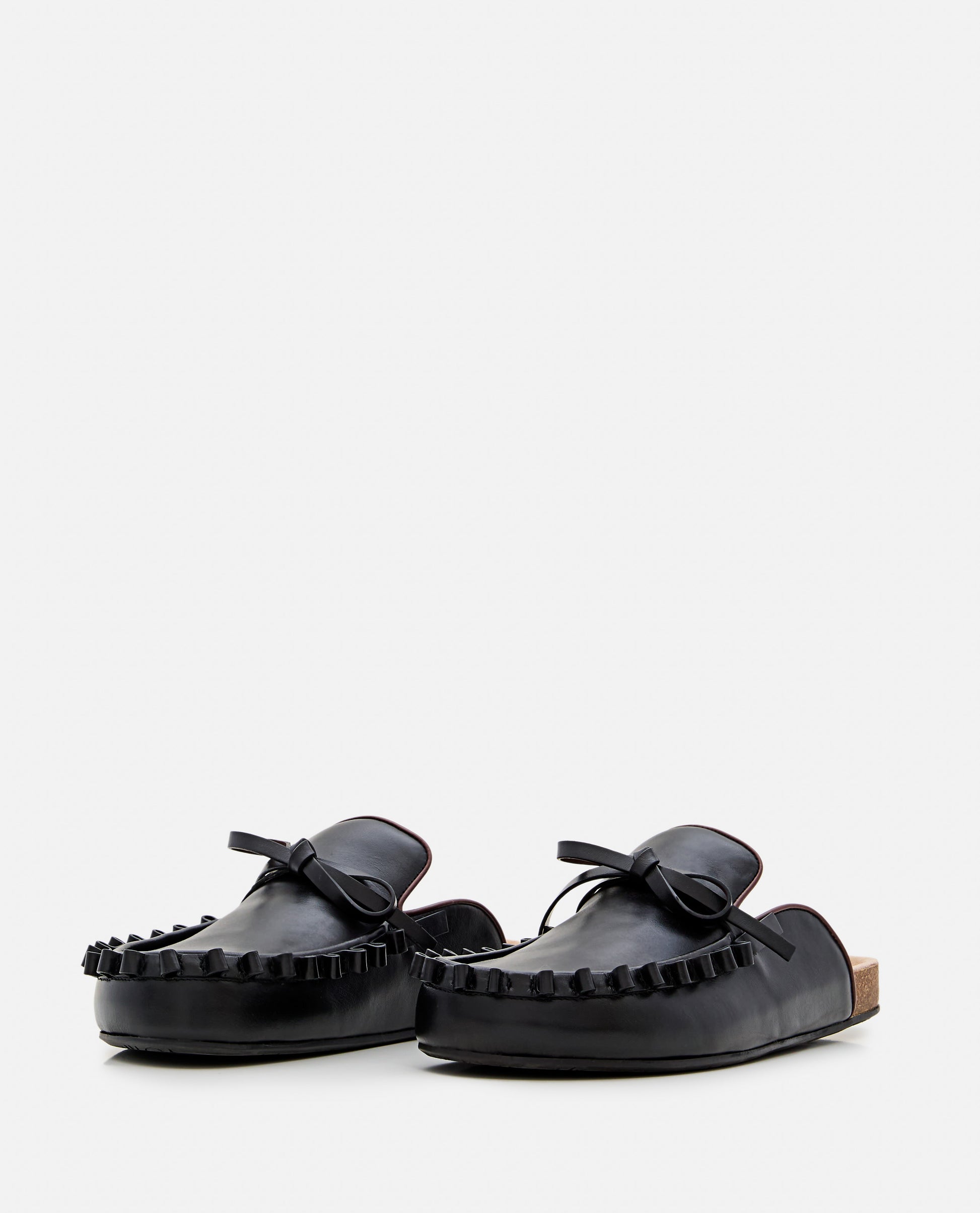 Jw Anderson Women Leather Sabot J.W. ANDERSON