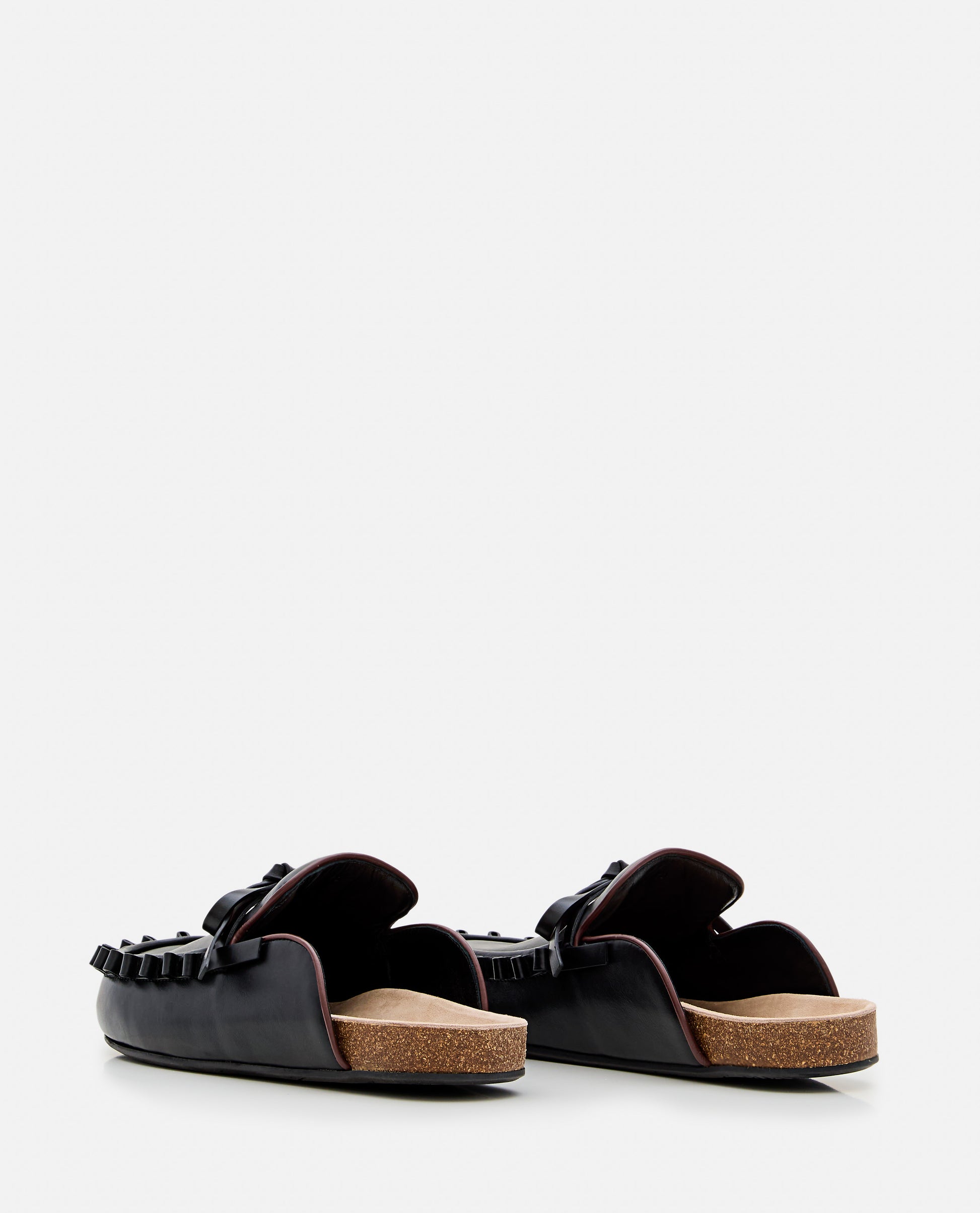 Jw Anderson Women Leather Sabot J.W. ANDERSON