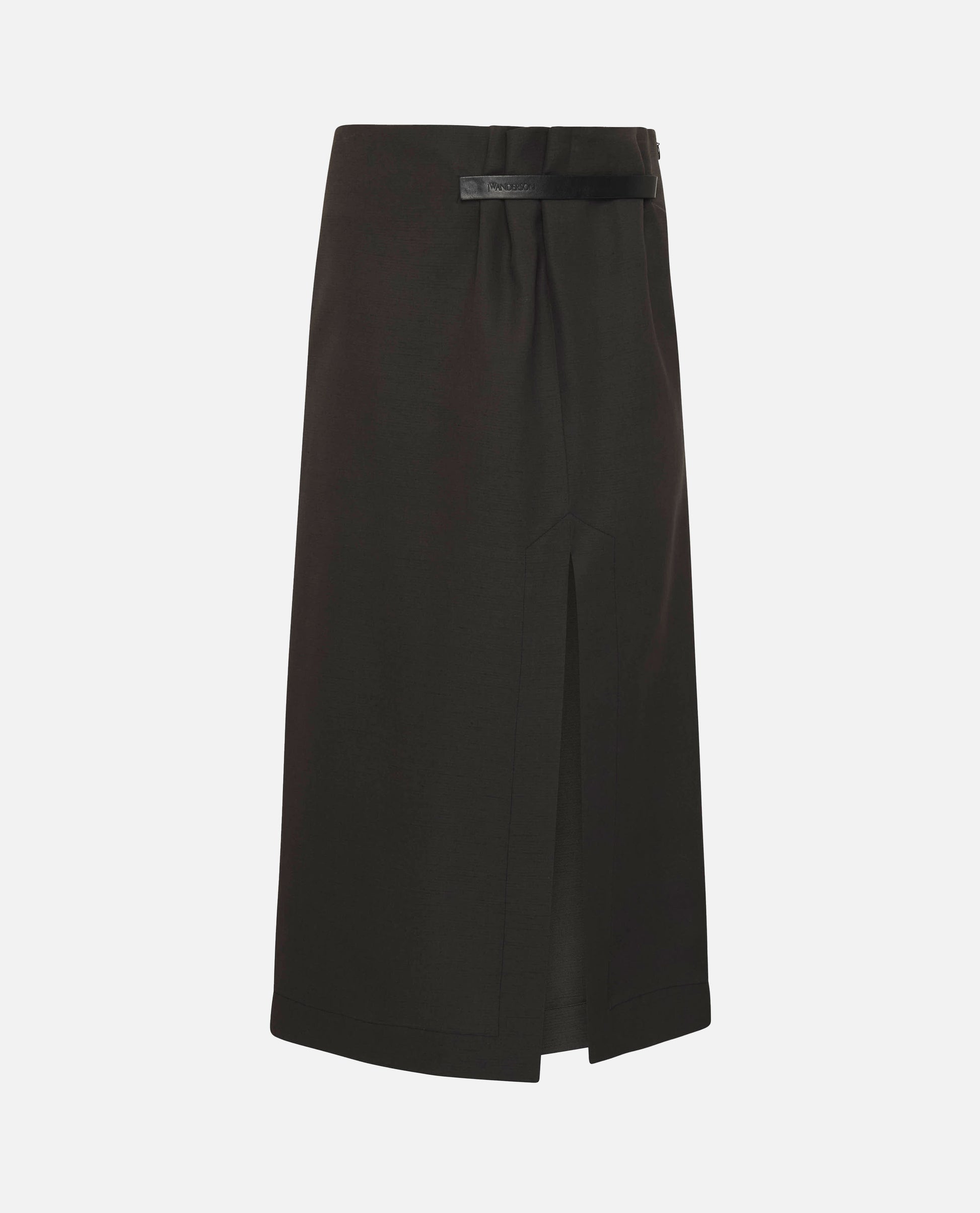 Jw Anderson Women Strap Detail Slit Skirt J.W. ANDERSON