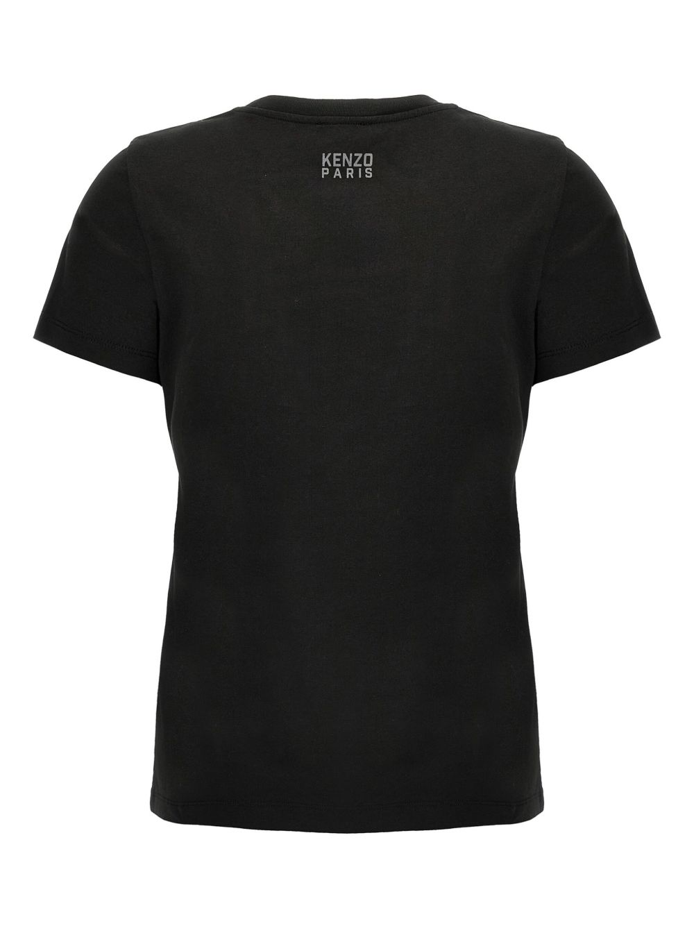 Kenzo Women Happy Tiger Cotton T-Shirt KENZO