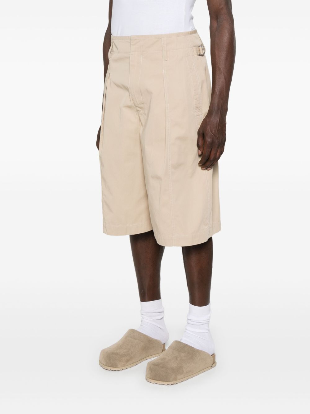 Lemaire Men Cotton Bermuda Trousers LEMAIRE