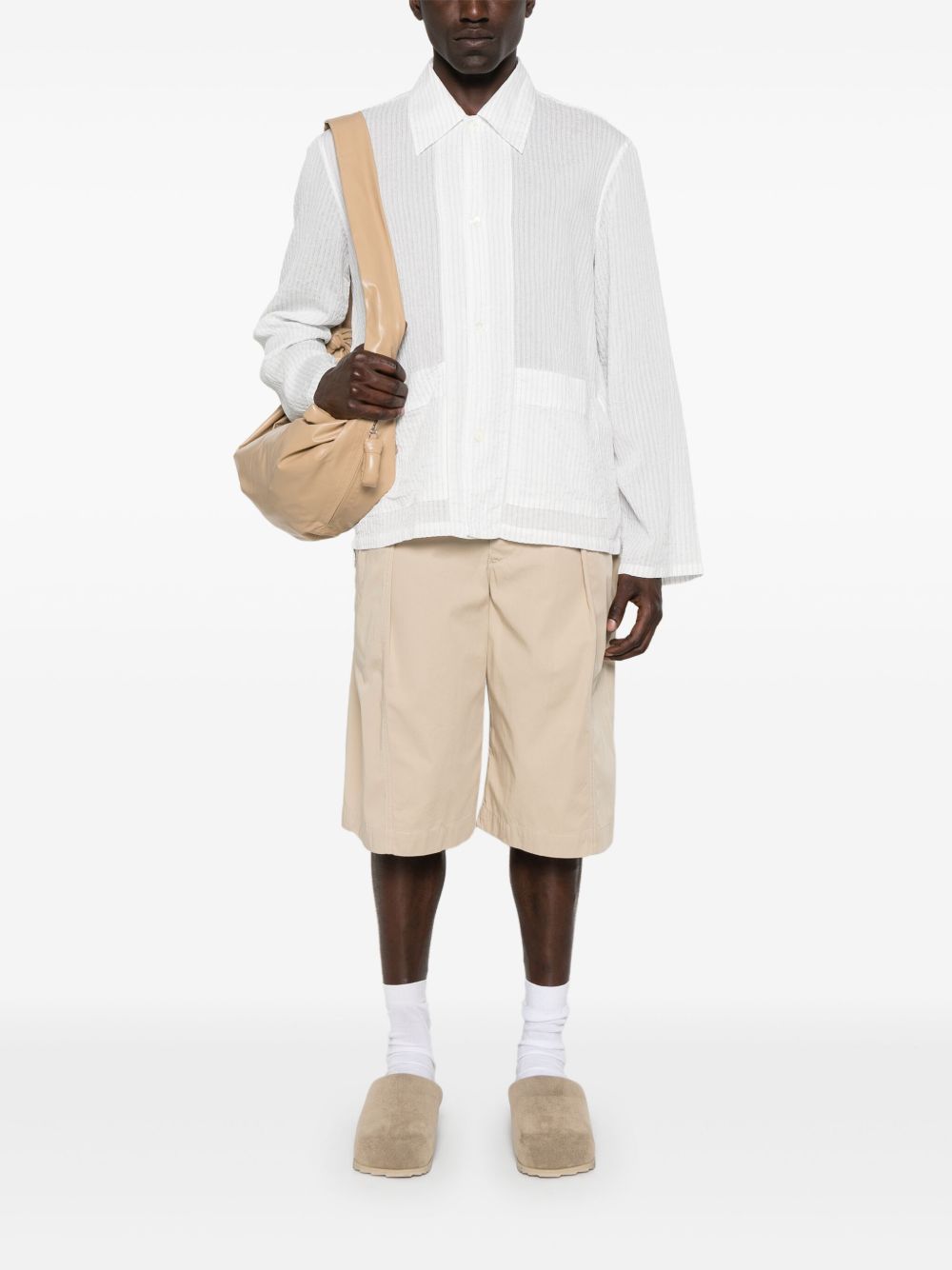 Lemaire Men Cotton Bermuda Trousers LEMAIRE