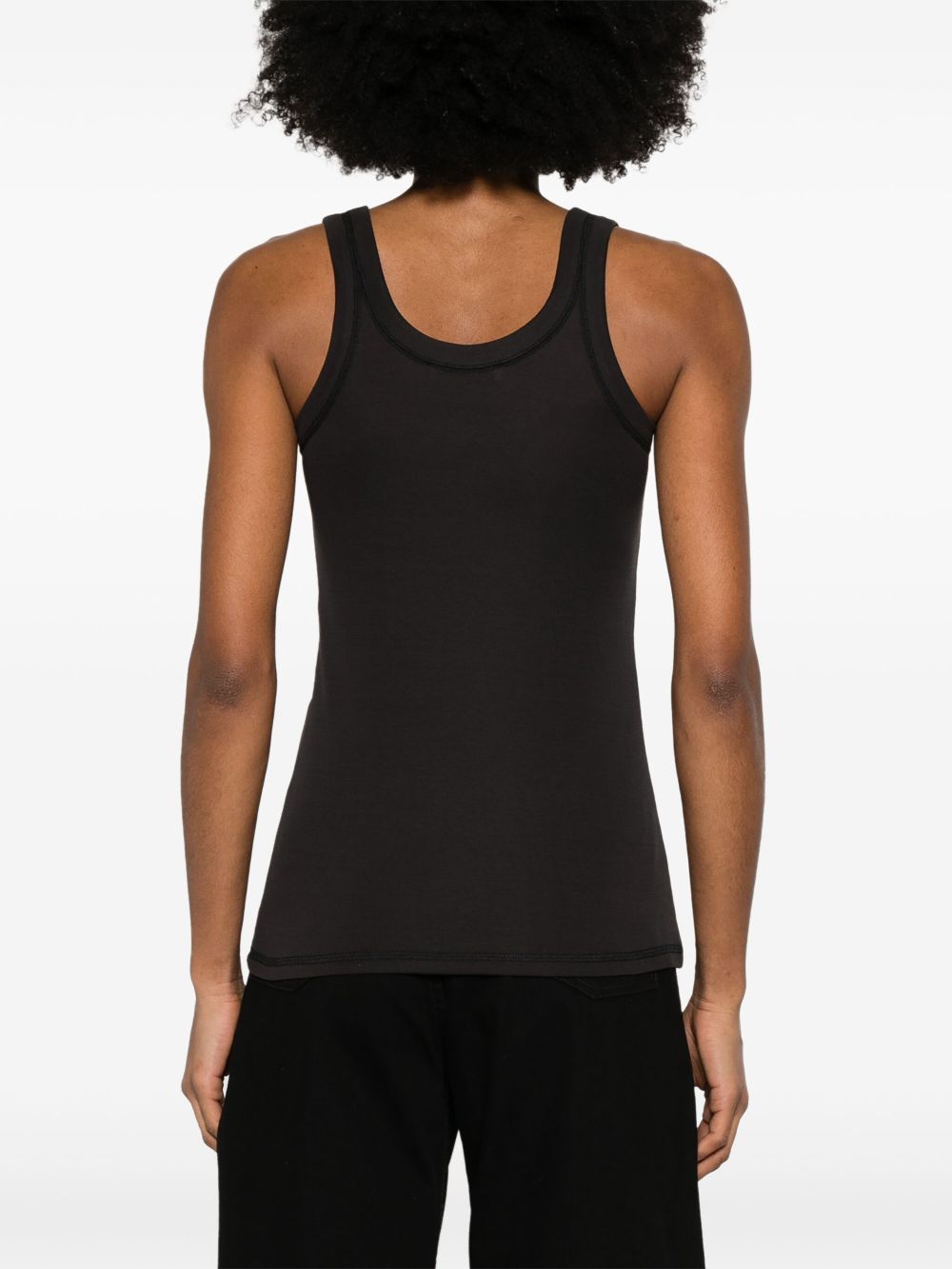 Lemaire Women Ribbed Cotton Tank Top LEMAIRE