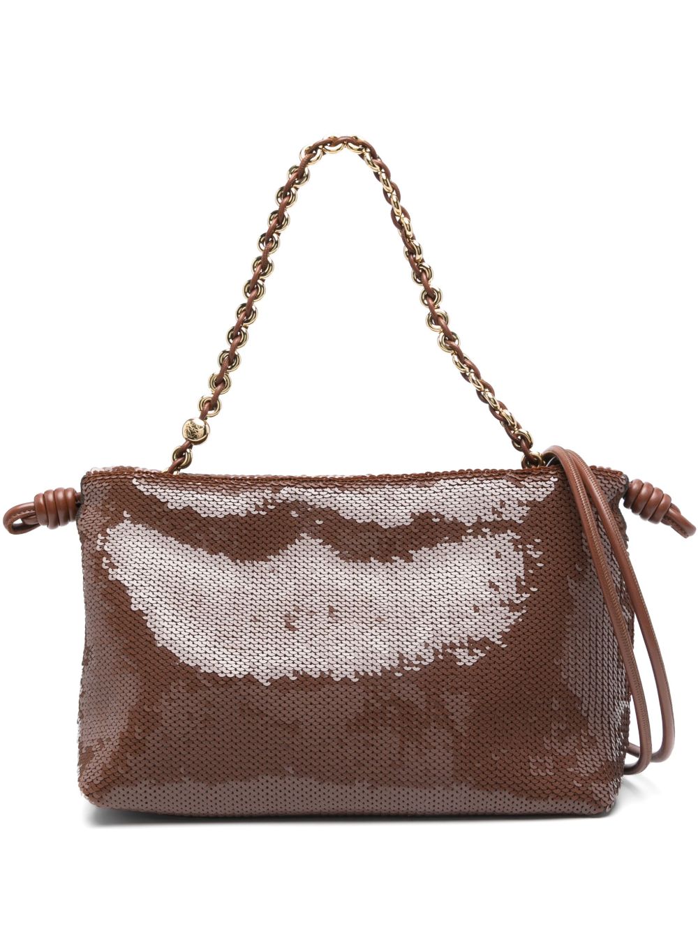 Loewe Women Flamenco Medium Sequined Clutch