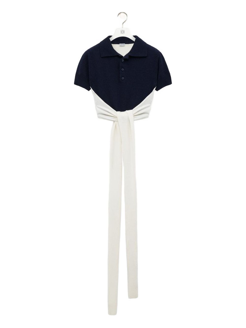 Loewe Women Wool And Cashmere Polo Shirt LOEWE