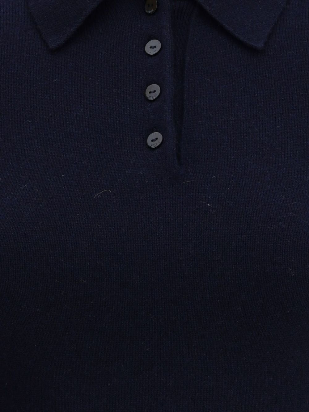 Loewe Women Wool And Cashmere Polo Shirt LOEWE