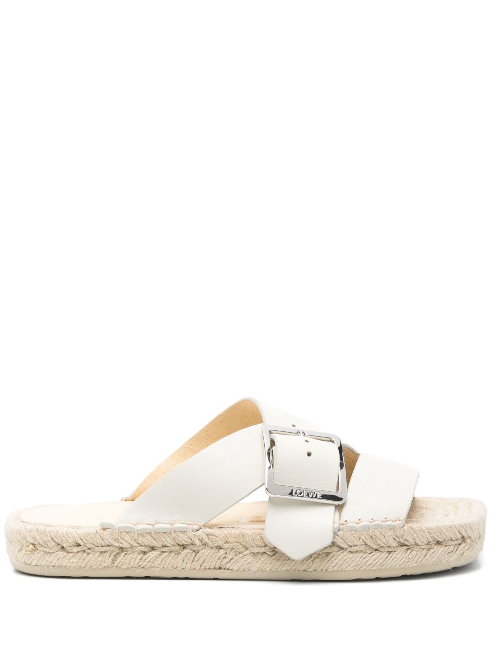 Loewe Paula's Ibiza Women Petal Leather Sandals LOEWE