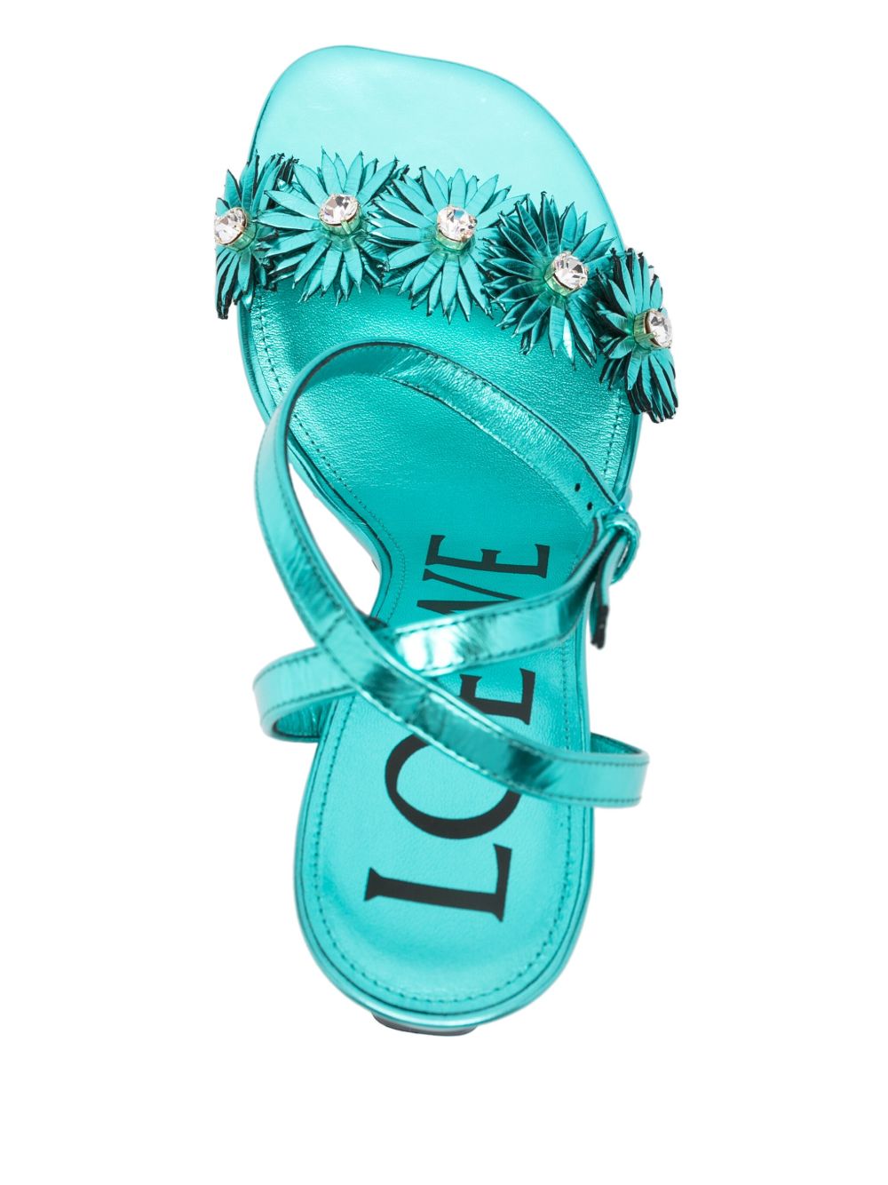 Loewe Paula's Ibiza Women Petal Flower Sandals LOEWE