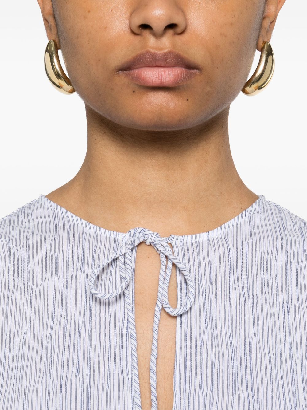 Loewe Paula's Ibiza Women Cotton Blend Midi Dress LOEWE