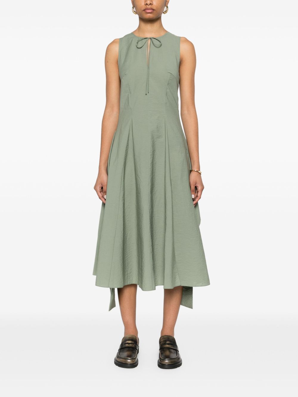 Loewe Paula's Ibiza Women Cotton Blend Midi Dress LOEWE