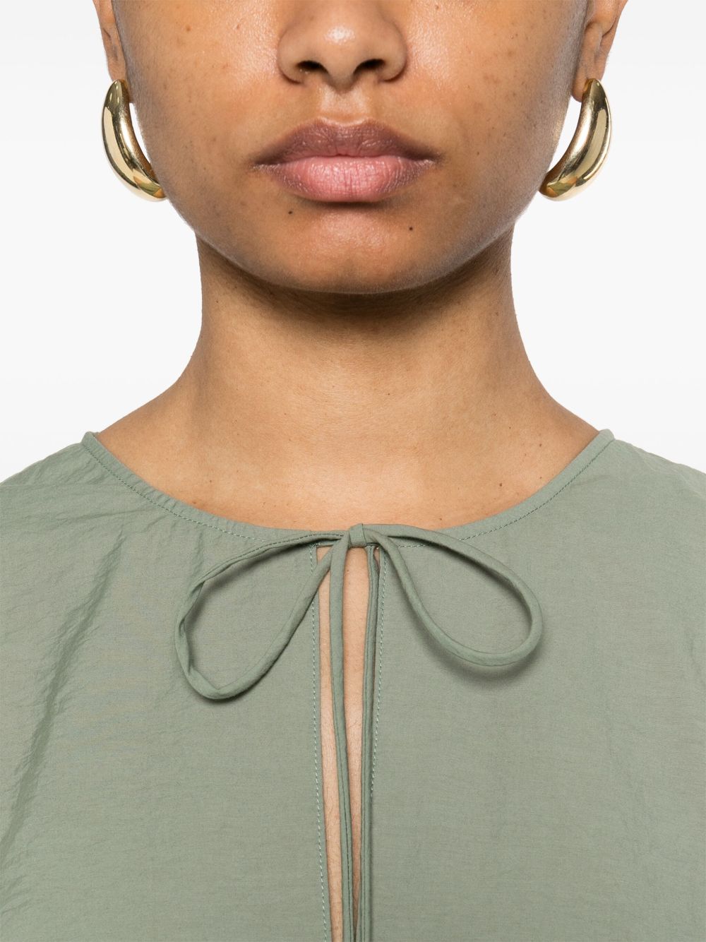 Loewe Paula's Ibiza Women Cotton Blend Midi Dress LOEWE
