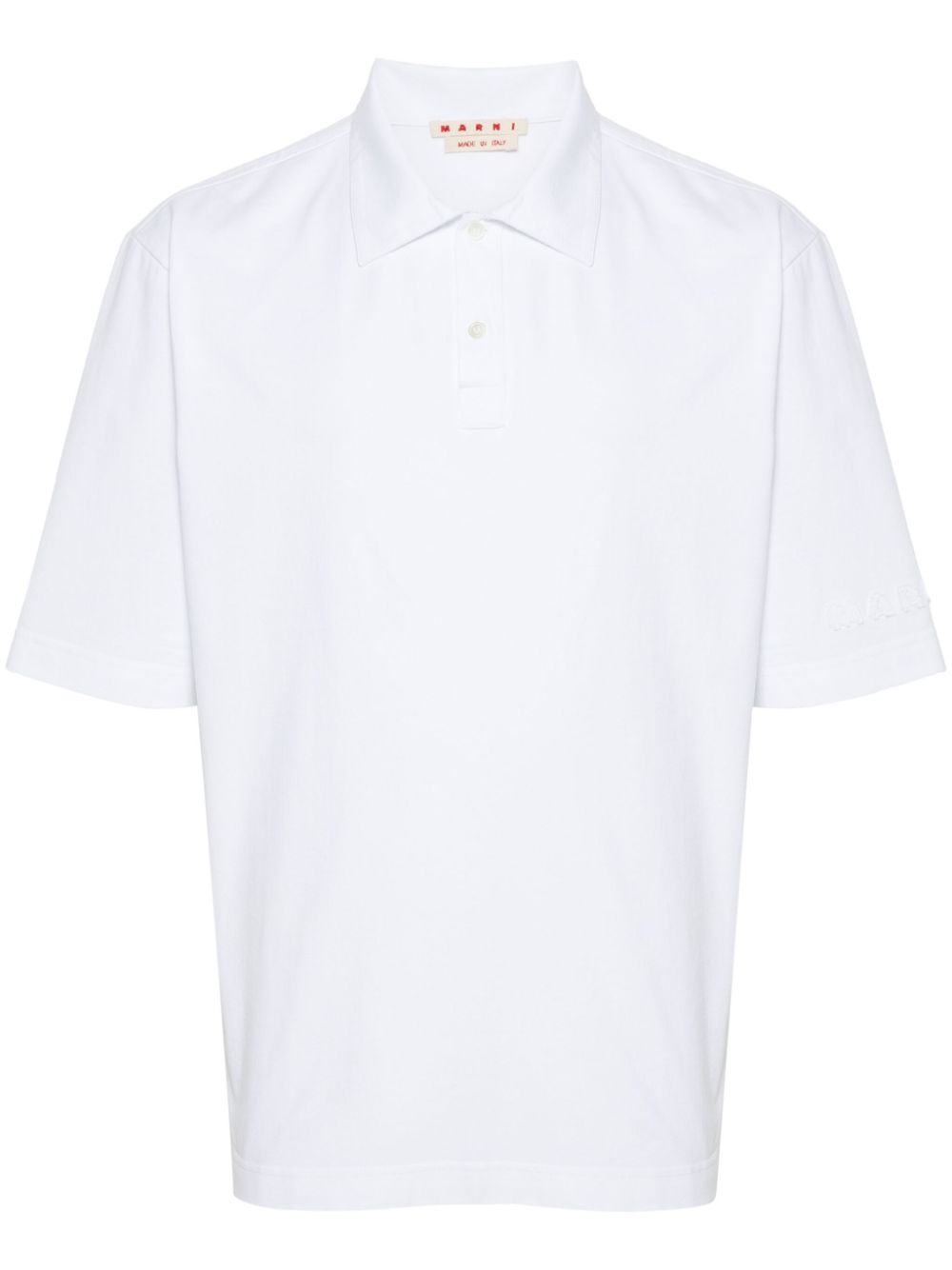 Marni Men Logo Cotton Polo Shirt MARNI