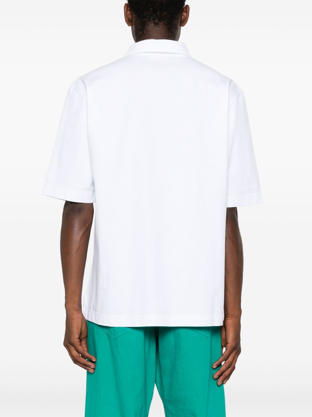 Marni Men Logo Cotton Polo Shirt MARNI