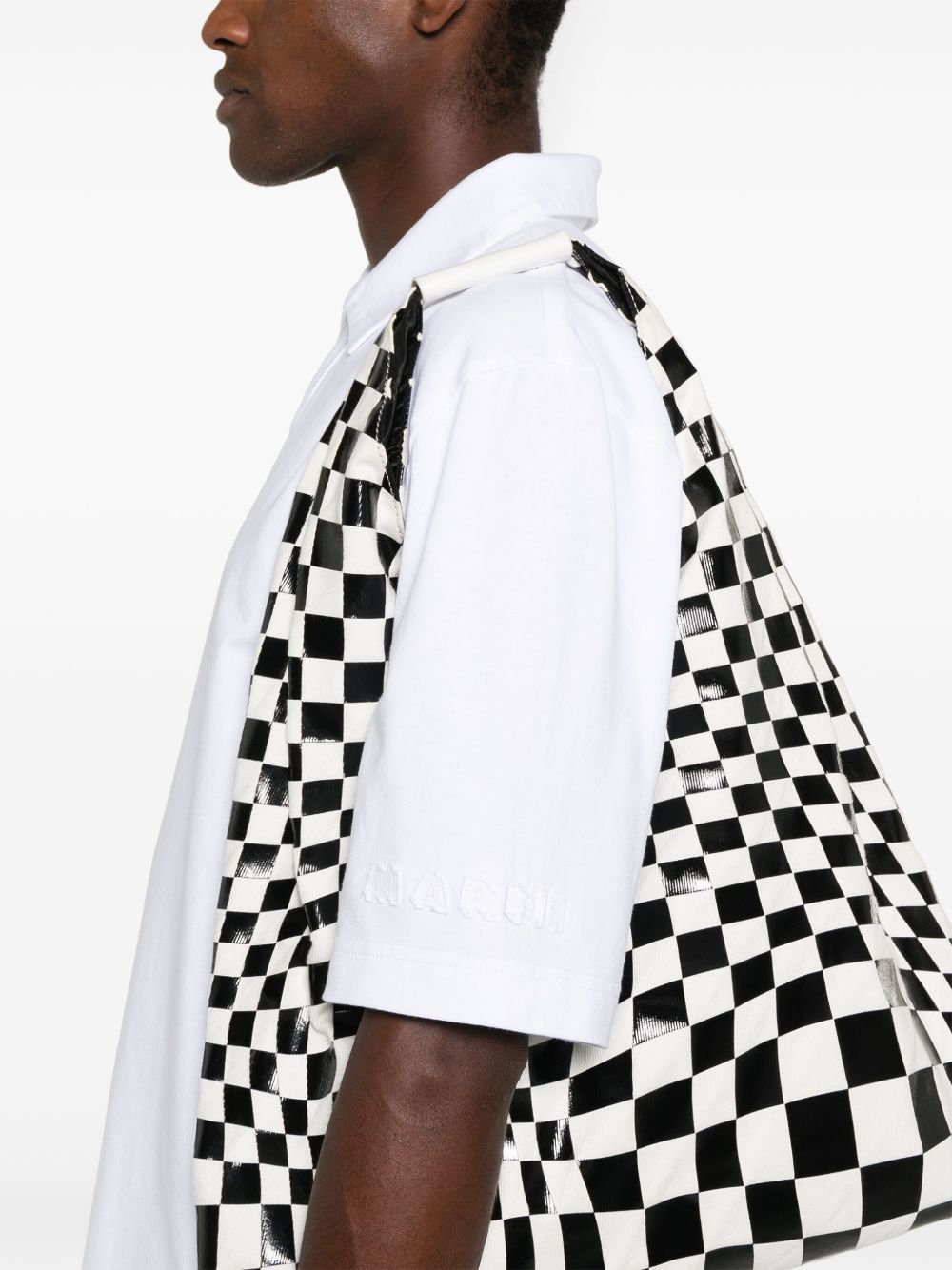 Marni Men Logo Cotton Polo Shirt MARNI