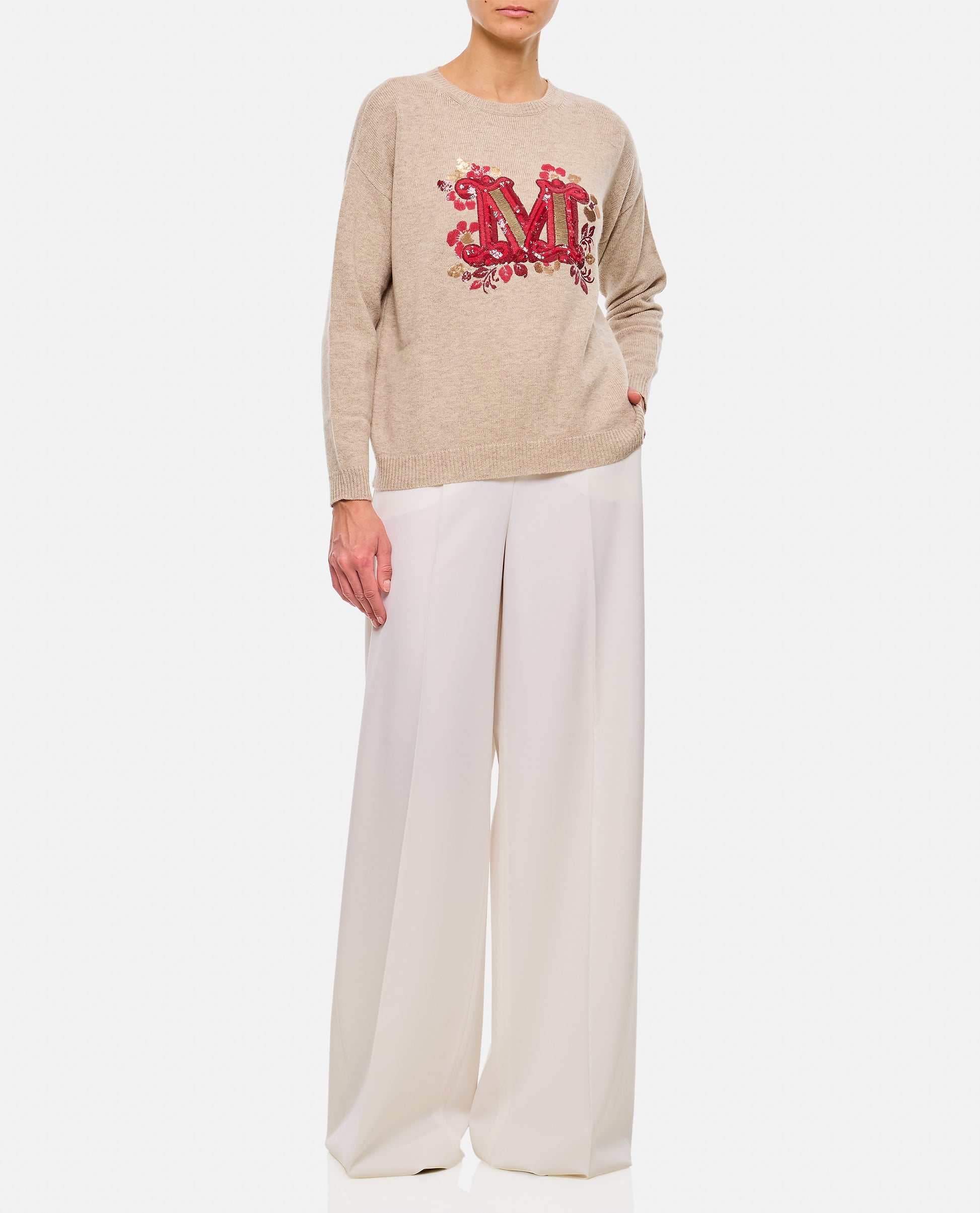 Max Mara Women Ninfa Wide Leg Trousers MAX MARA
