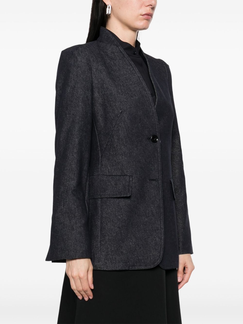 Max Mara Women Cotton Single-Breasted Jacket MAX MARA