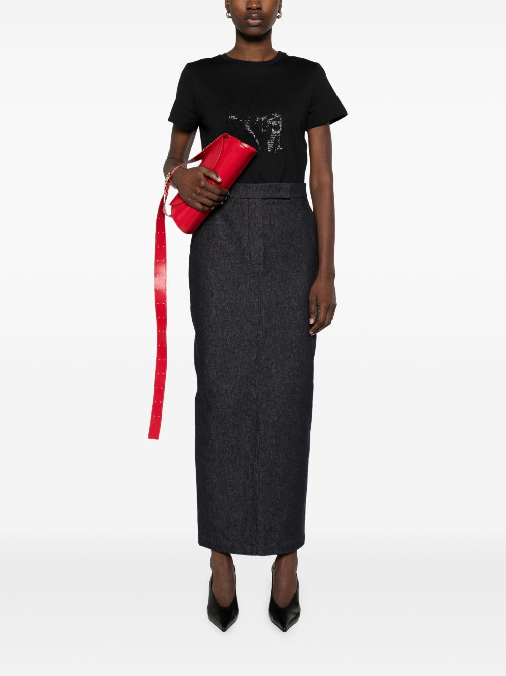 Max Mara Women Cotton Long Skirt MAX MARA