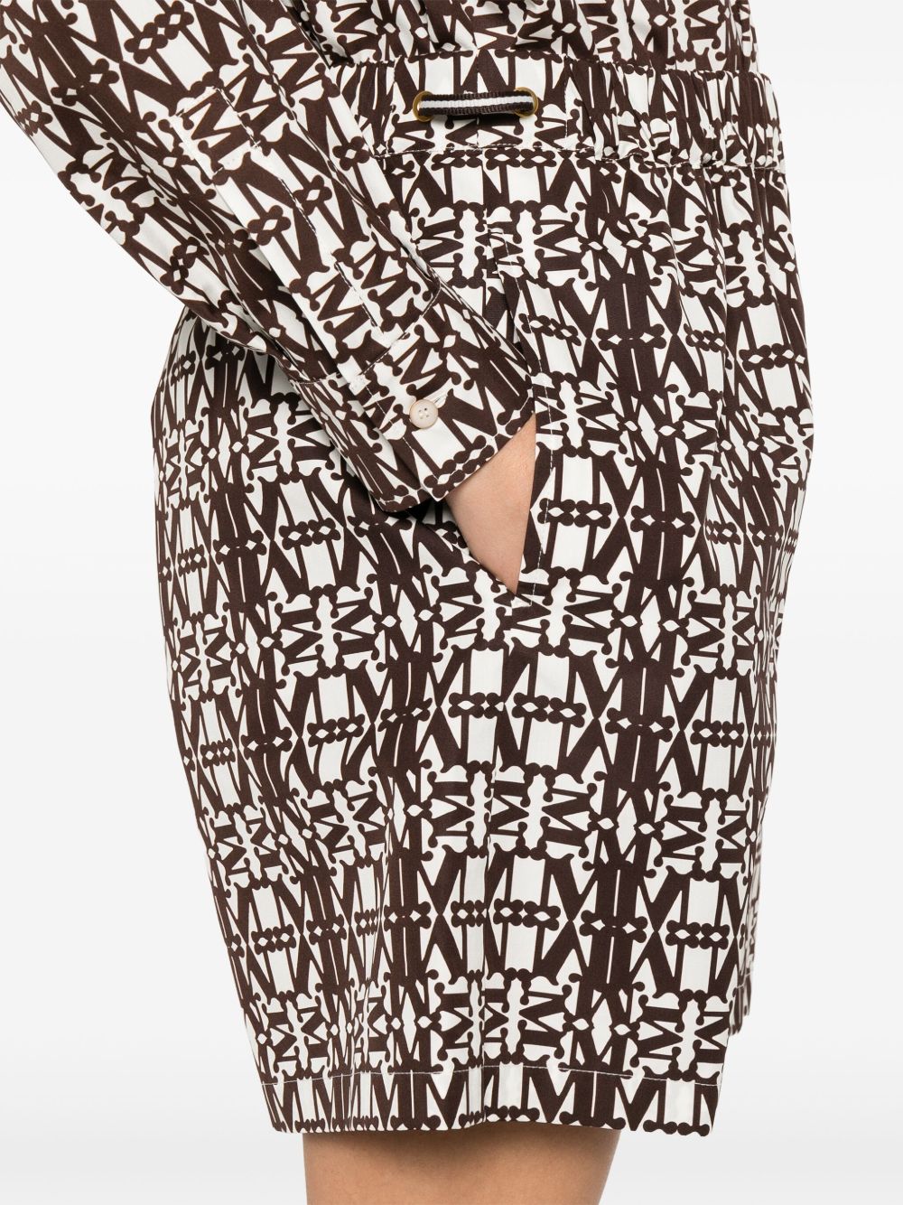 Max Mara Women Printed Cotton Shorts MAX MARA