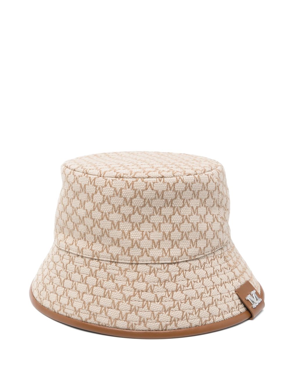 Max Mara Women Allover Logo Bucket Bag