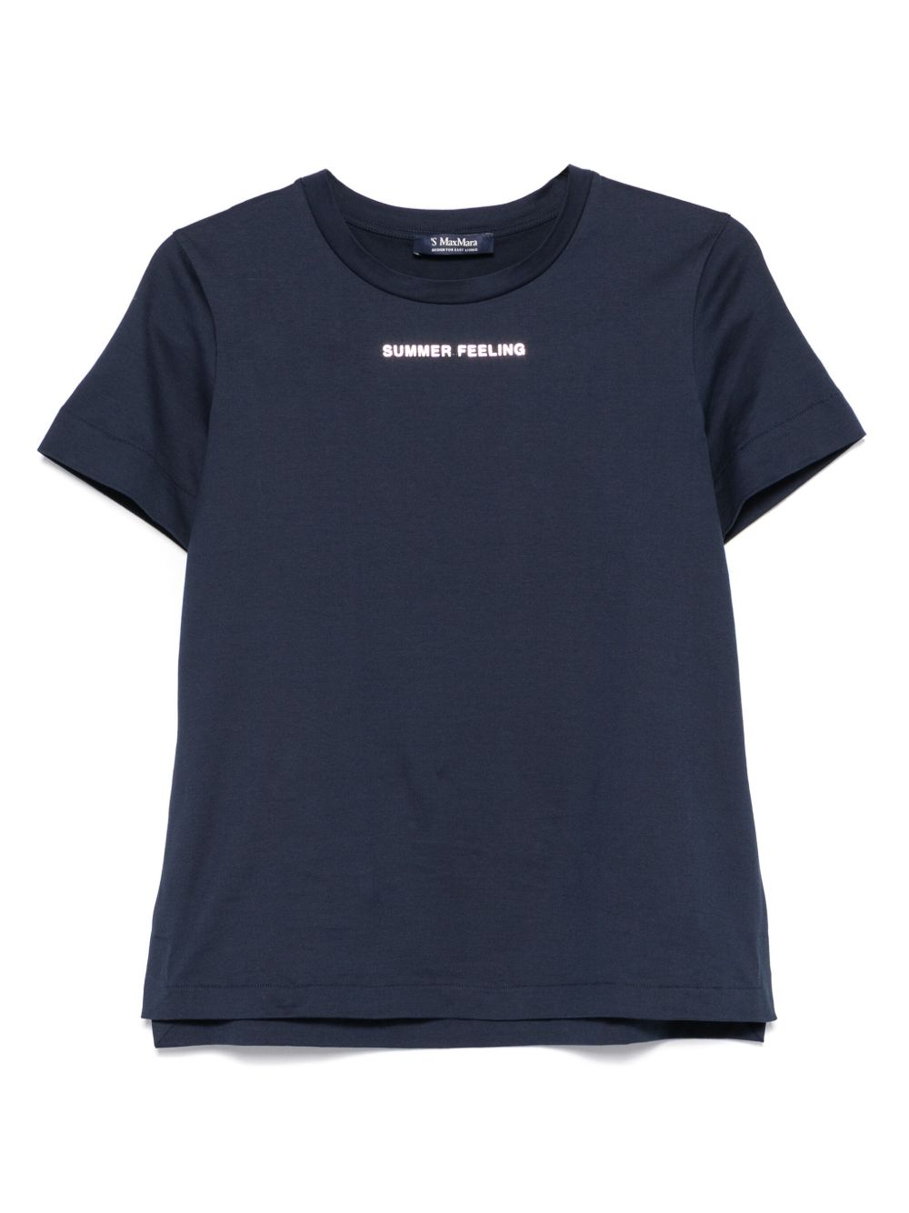 'S Max Mara Women Logo Cotton T-Shirt S MAX MARA