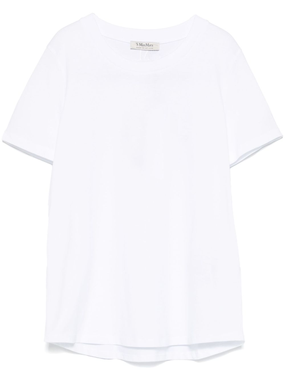'S Max Mara Women Logo Cotton T-Shirt S MAX MARA